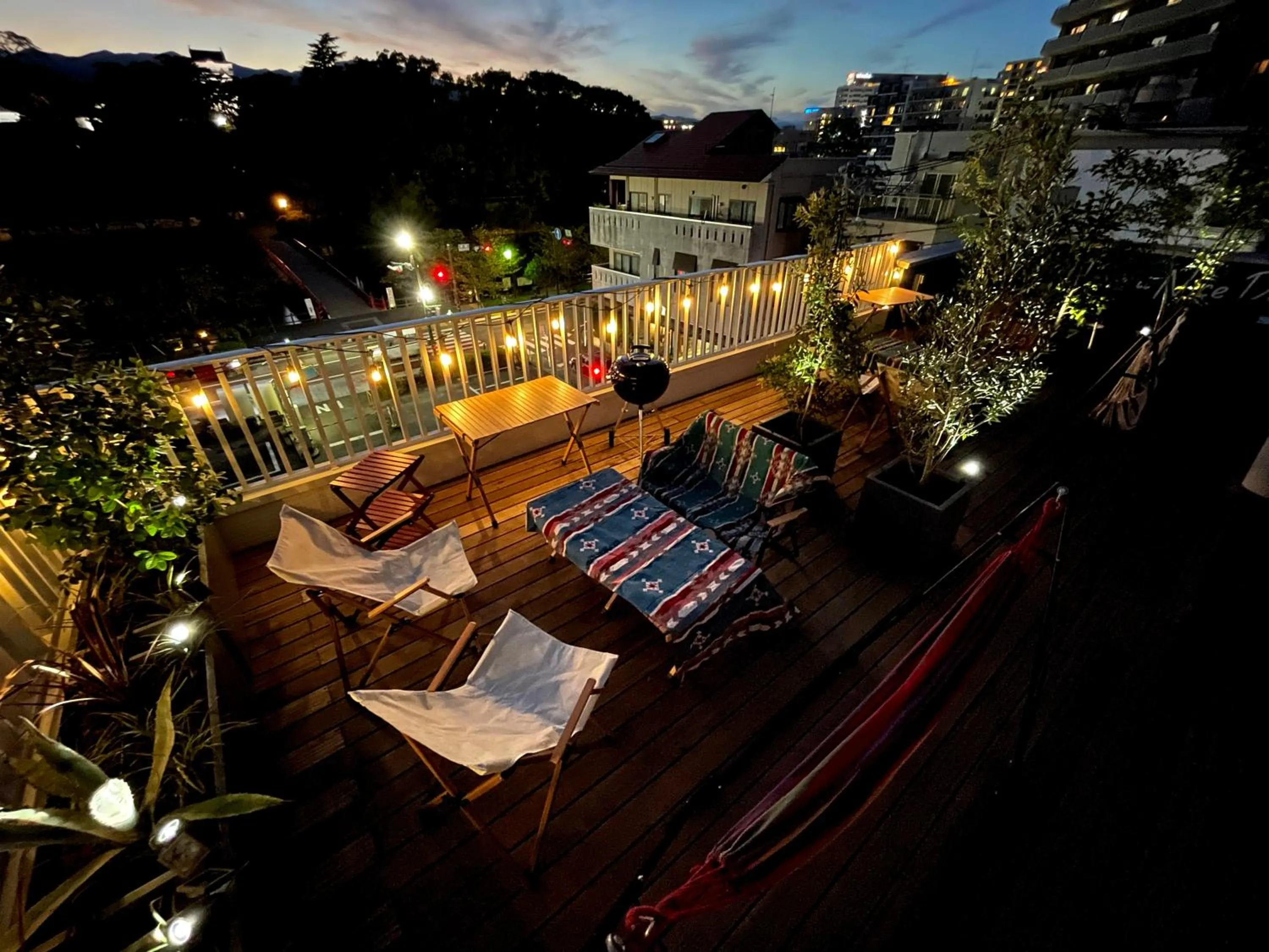 Balcony/Terrace in Hostel Have a Nice Day! ドミトリー 個室ルームあり#HVNI