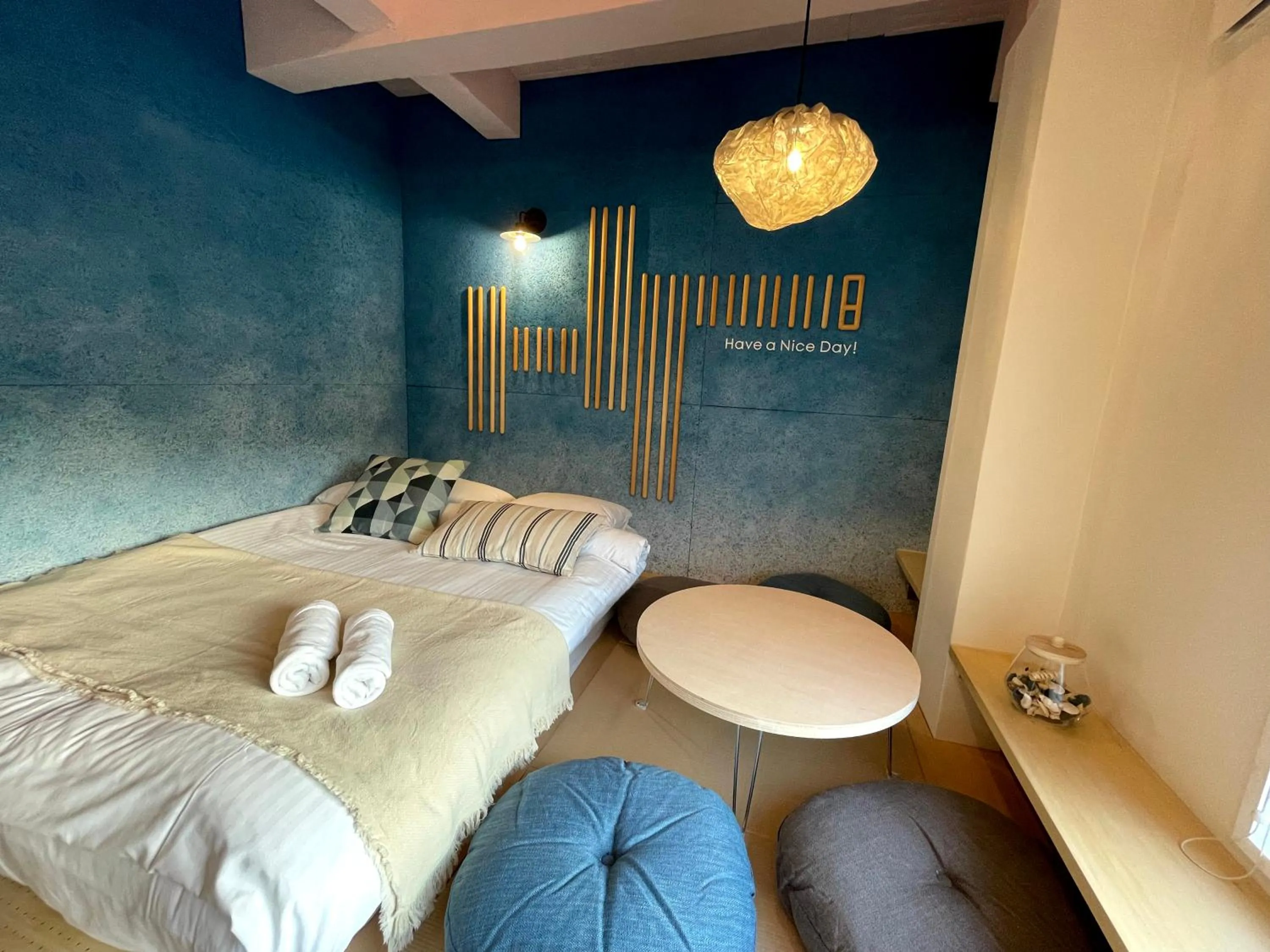 Bed in Hostel Have a Nice Day! ドミトリー 個室ルームあり#HVNI