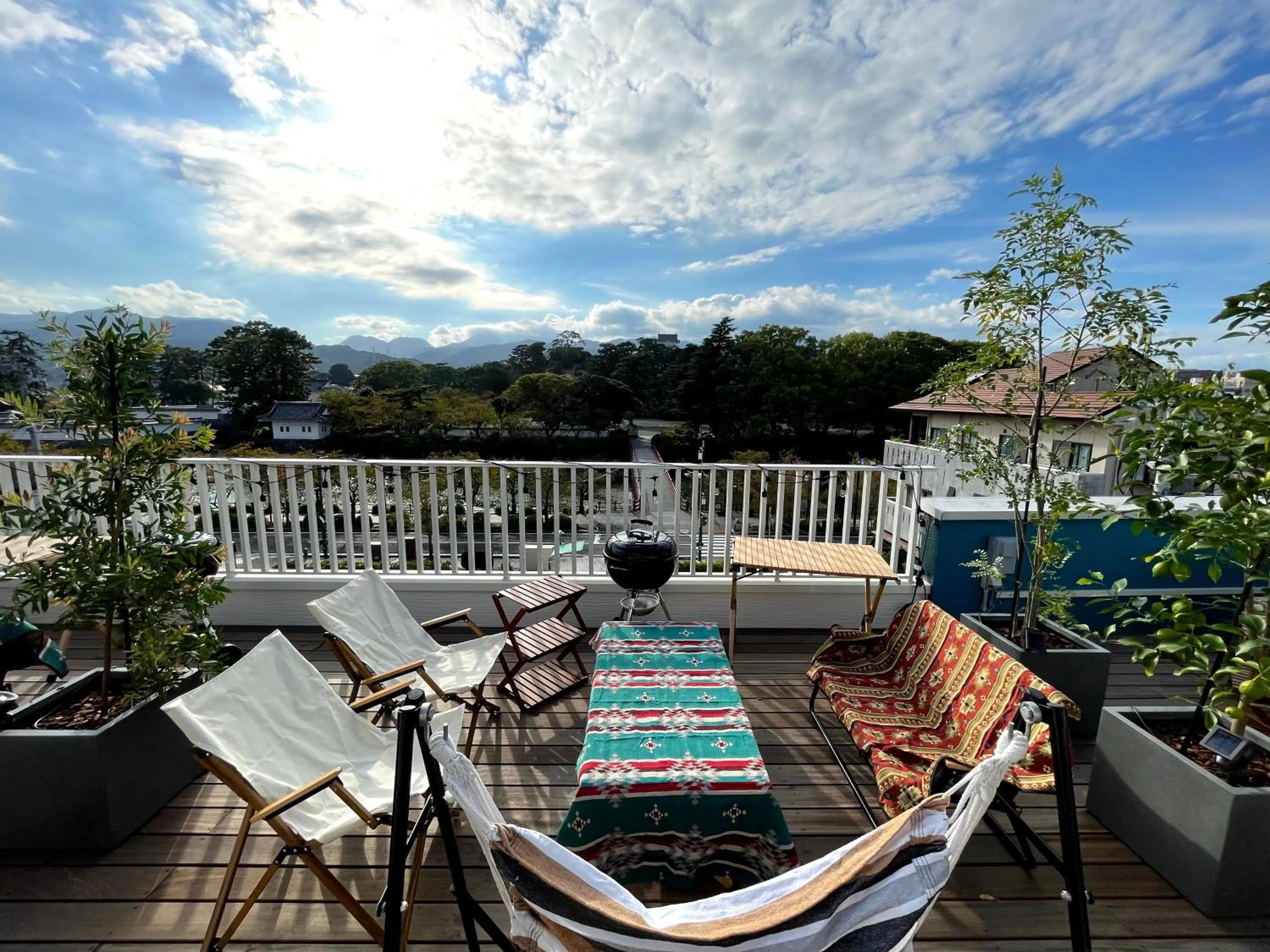 Balcony/Terrace in Hostel Have a Nice Day! ドミトリー 個室ルームあり#HVNI