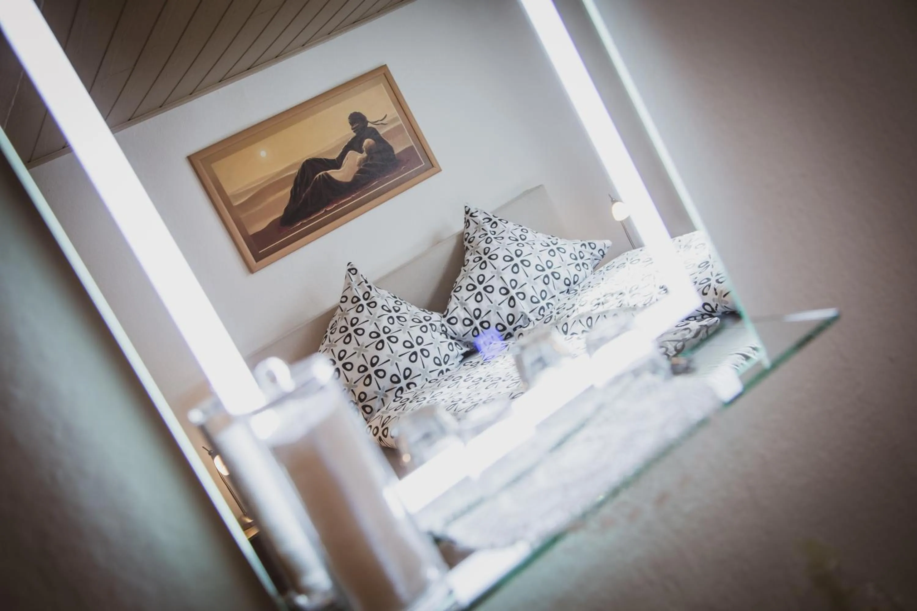 Double Room with Shared Bathroom - single occupancy in Restaurant / Pension Mainzer Tor