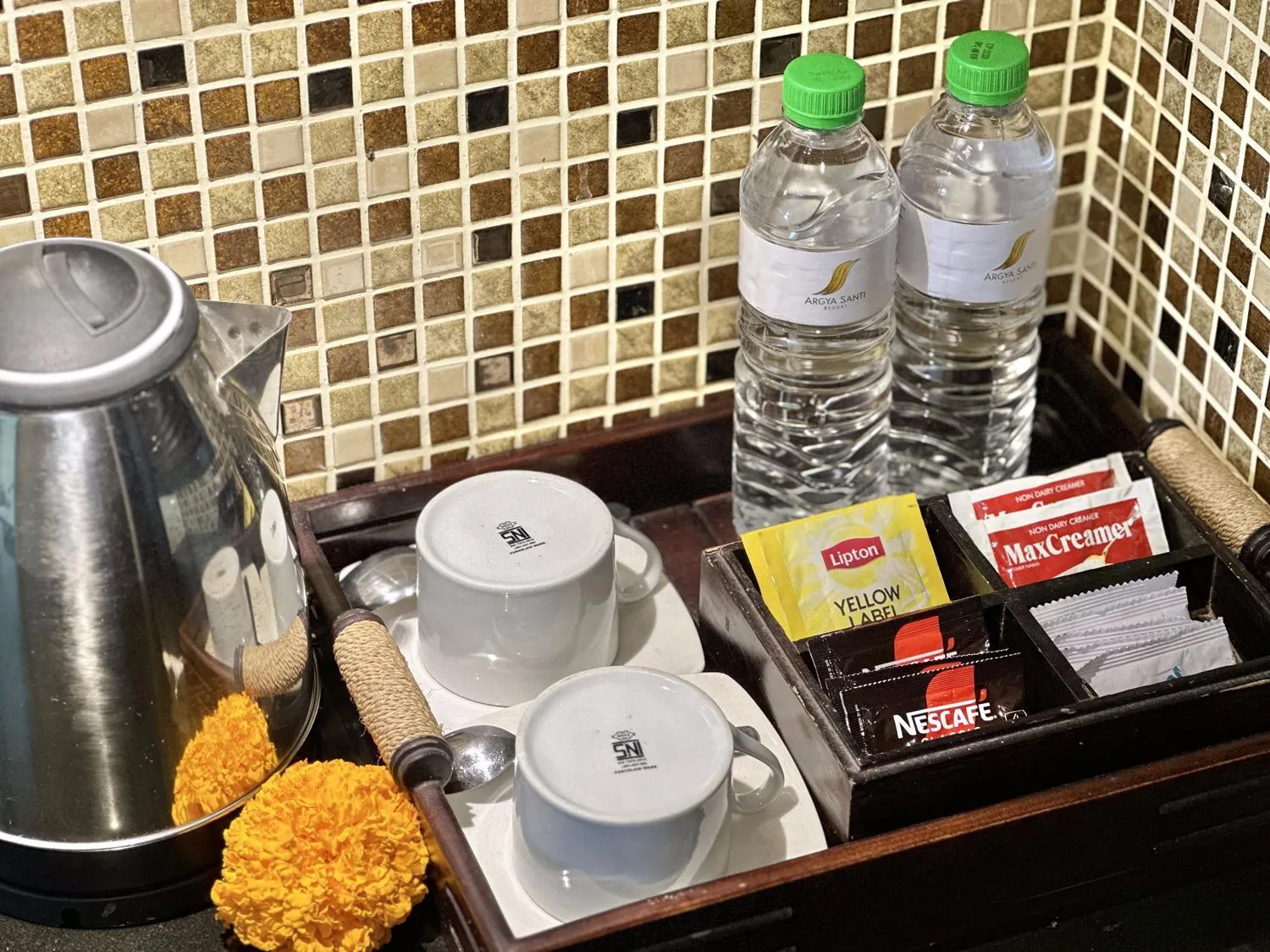 Coffee/tea facilities in Argya Santi Resort