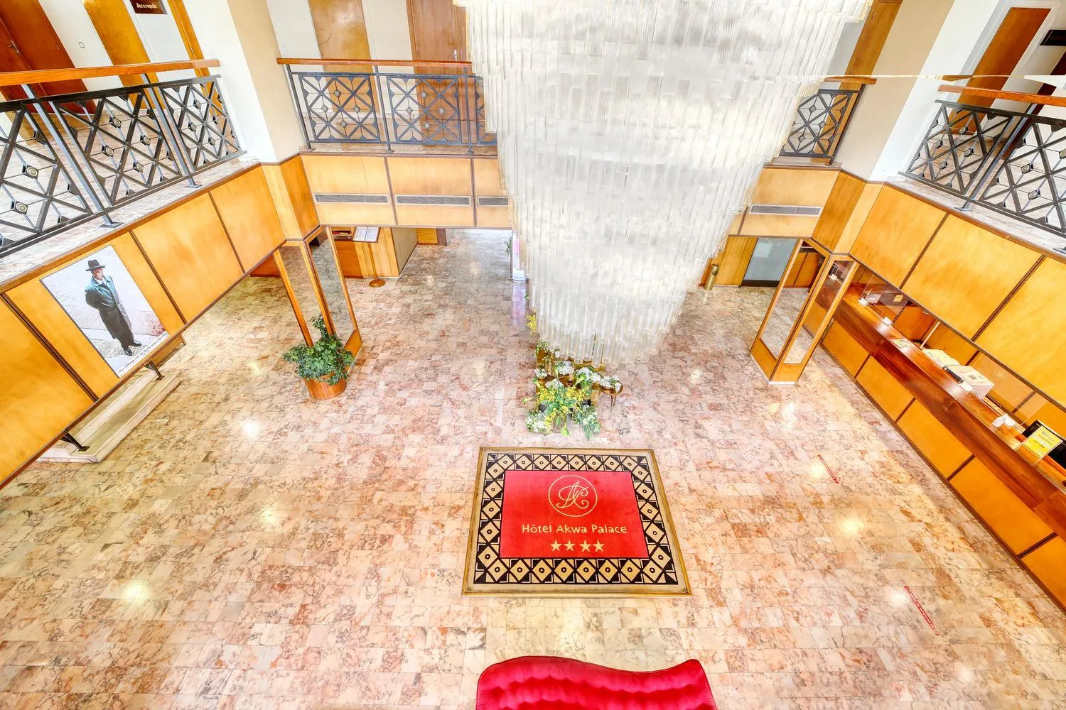 Facade/entrance in AKWA PALACE Douala