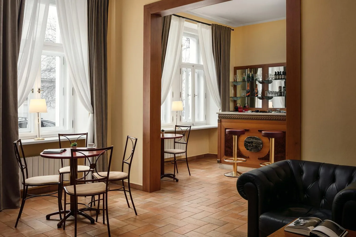 Lobby or reception in Hotel Galileo