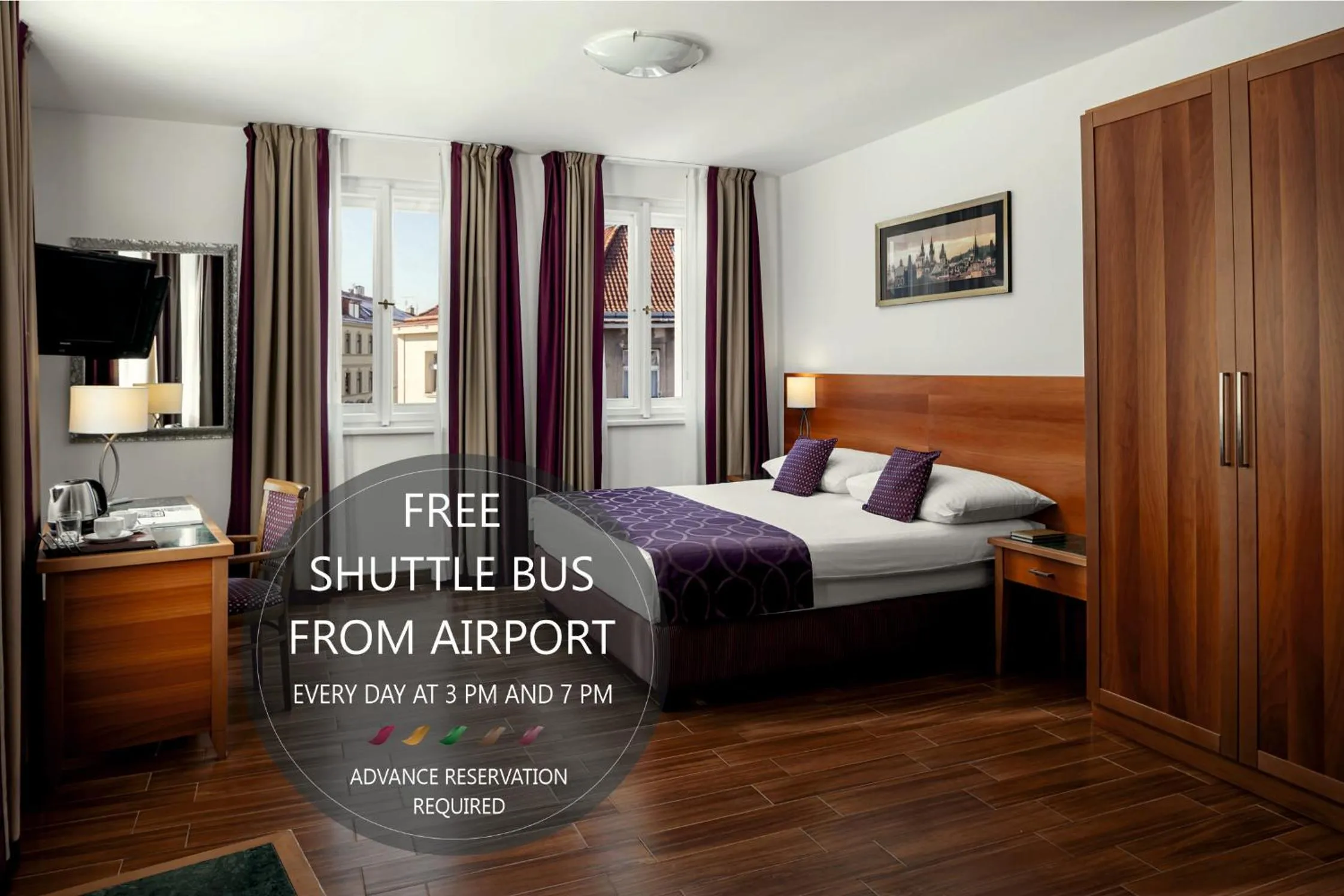 Bedroom, Bed in Hotel Galileo