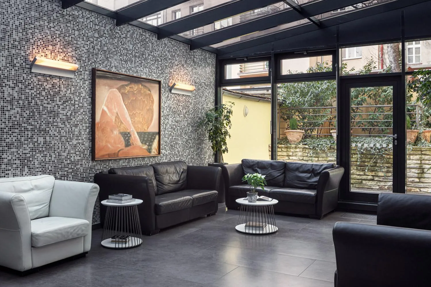 Lobby or reception in Hotel Galileo