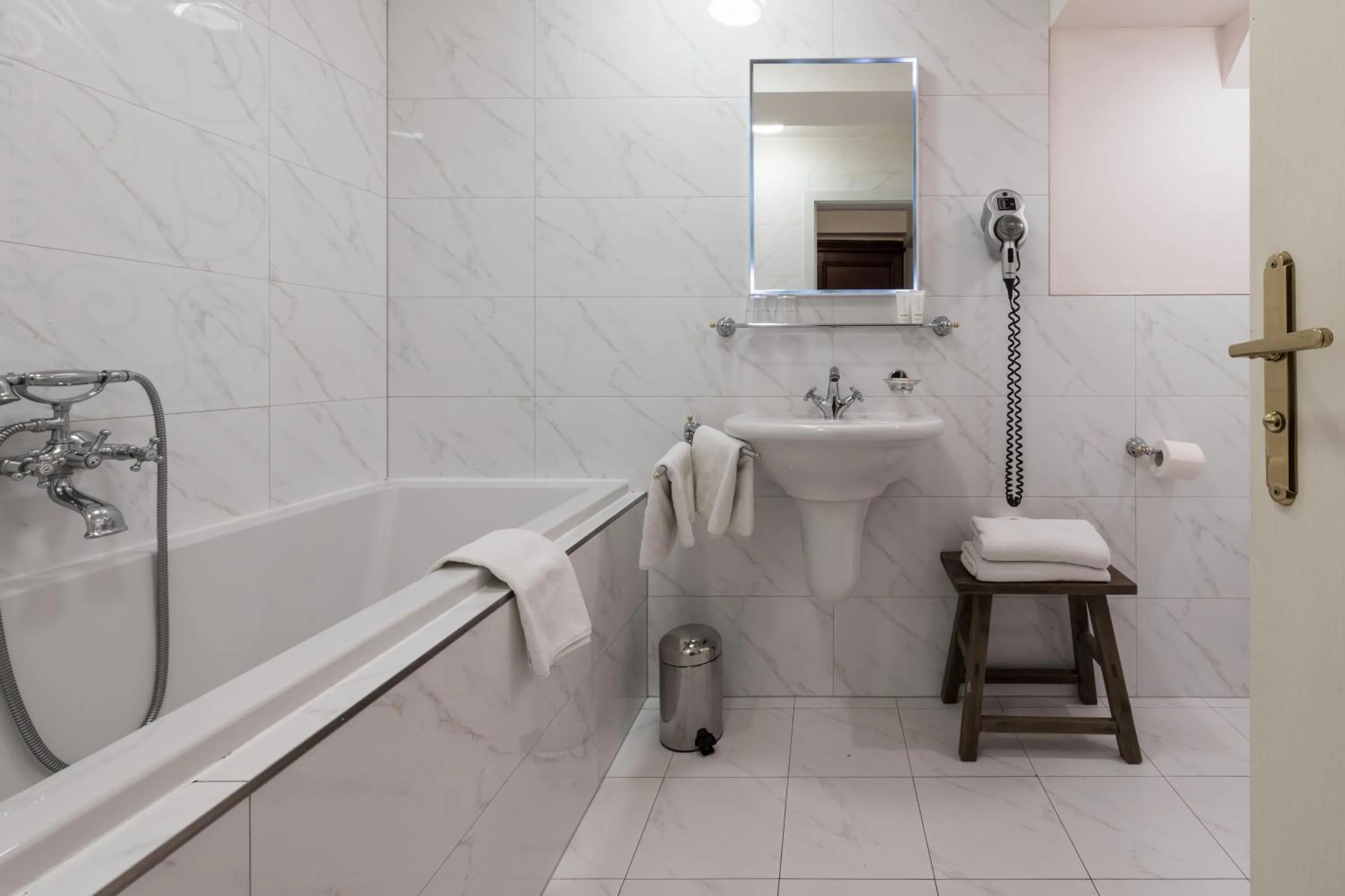 Bathroom in Monastery Garden Prague