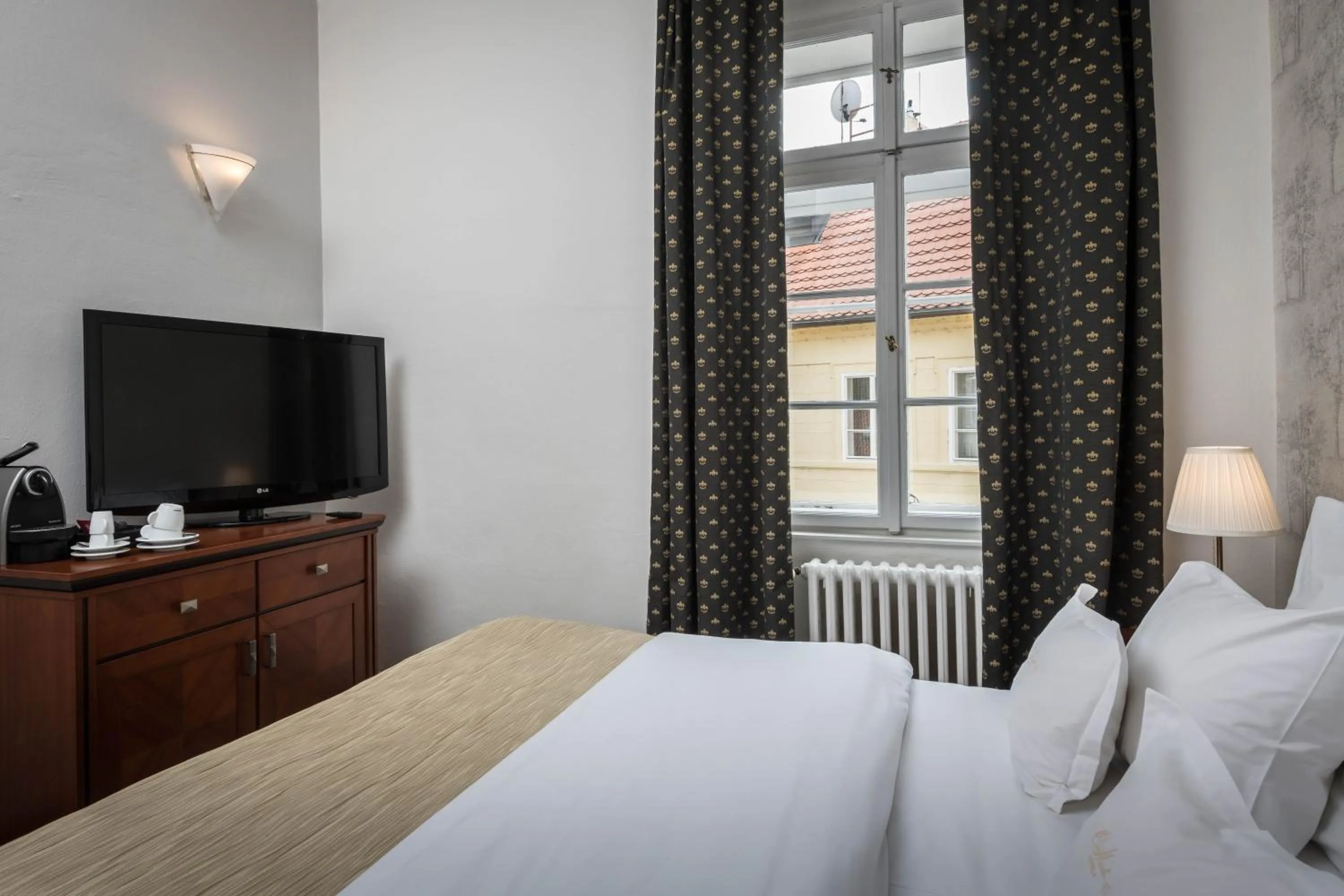 Bedroom, Bed in Monastery Garden Prague