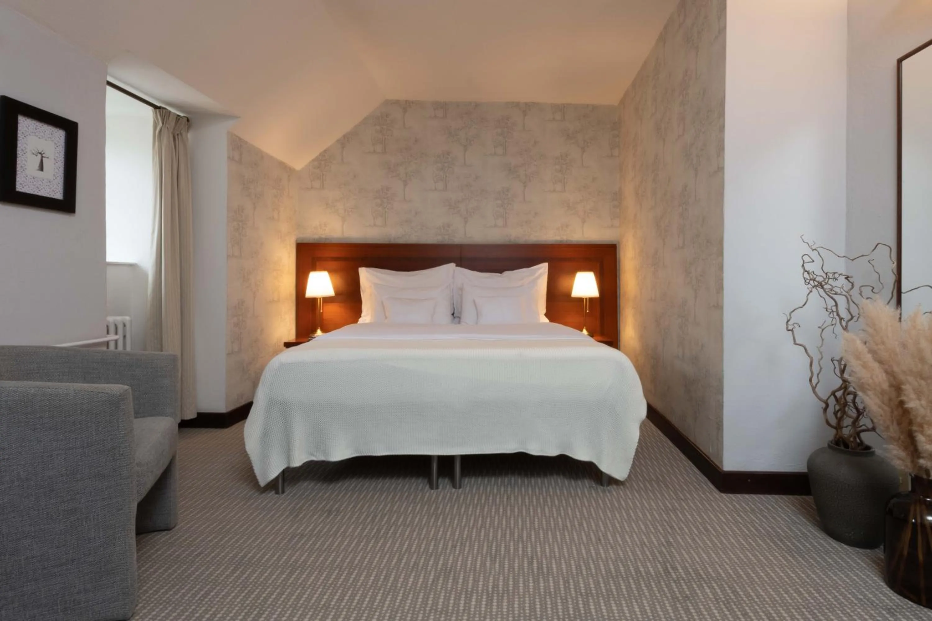 Bedroom, Bed in Monastery Garden Prague