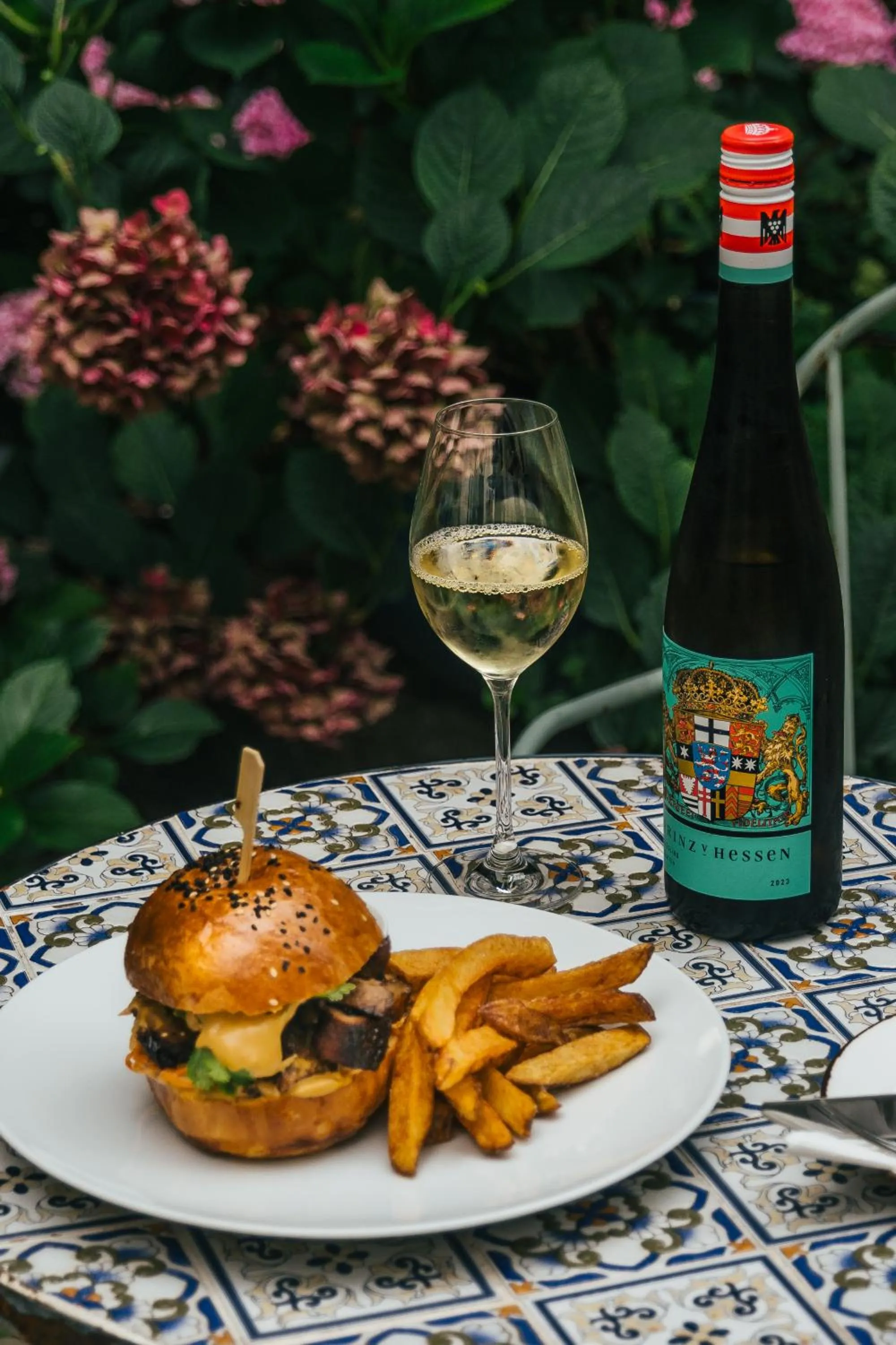 Restaurant/places to eat in Monastery Garden Prague