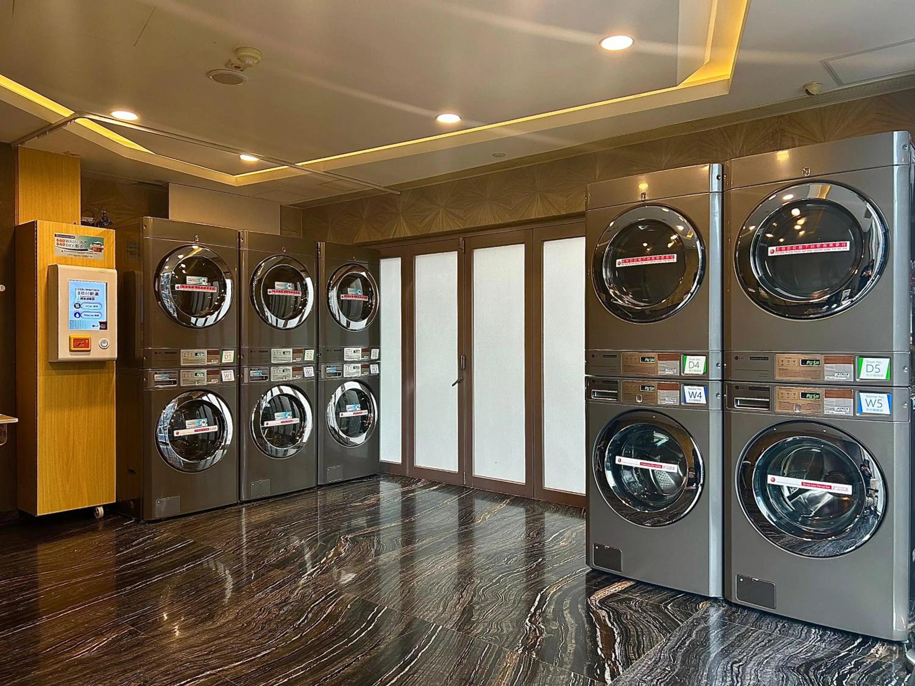 laundry in Dorsett Tsuen Wan, Hong Kong