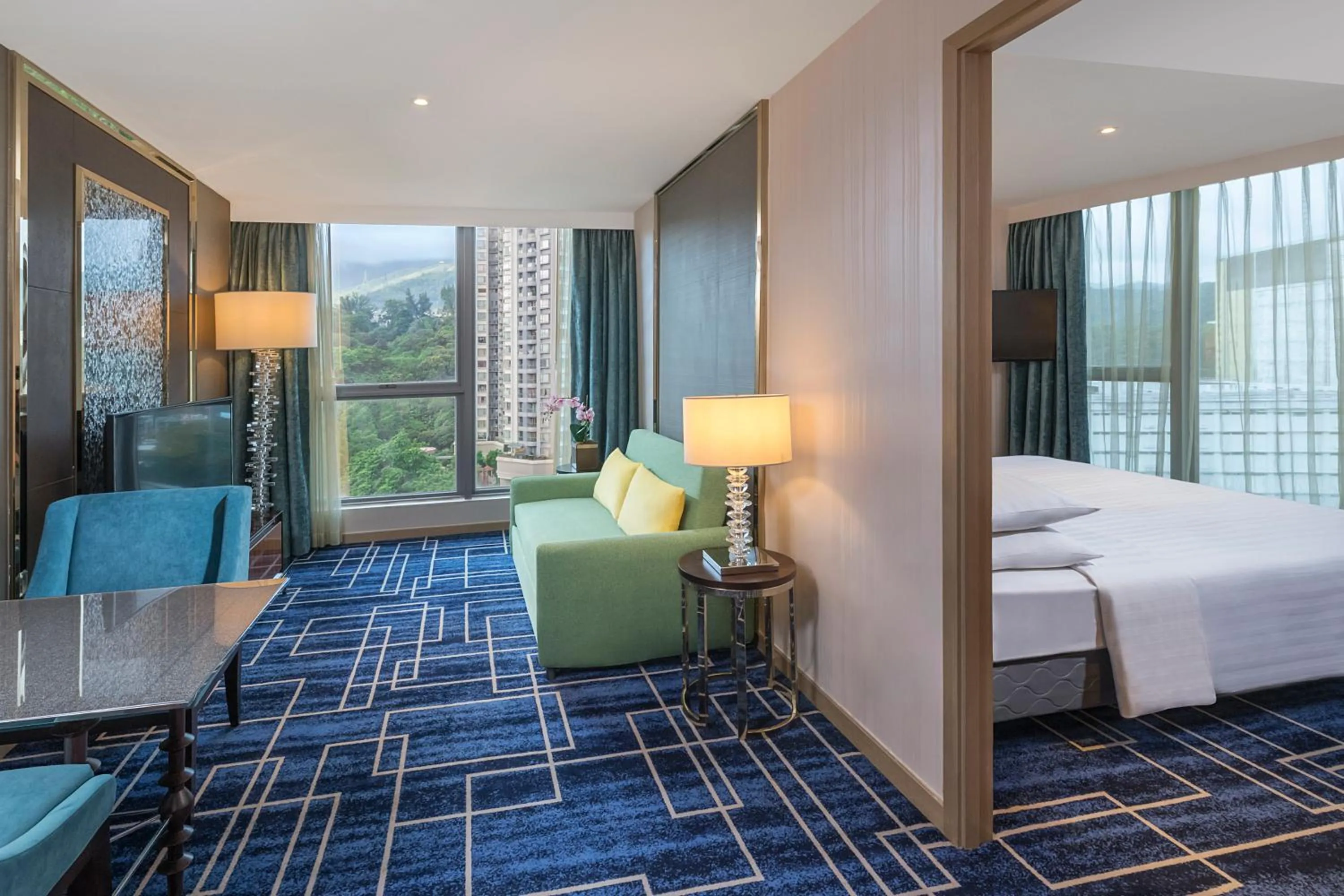 Photo of the whole room, Bed in Dorsett Tsuen Wan, Hong Kong