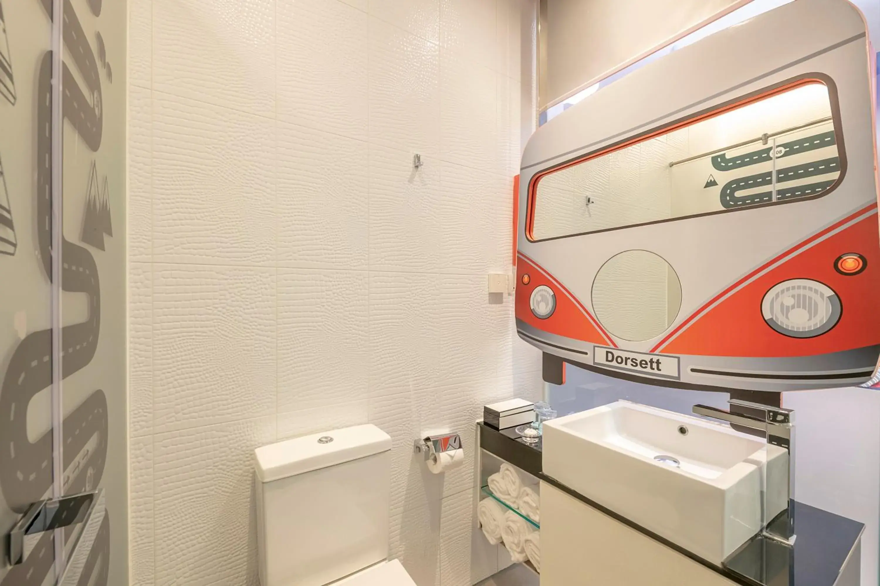 Bathroom in Dorsett Tsuen Wan, Hong Kong Bathroom in Dorsett Tsuen Wan, Hong Kong