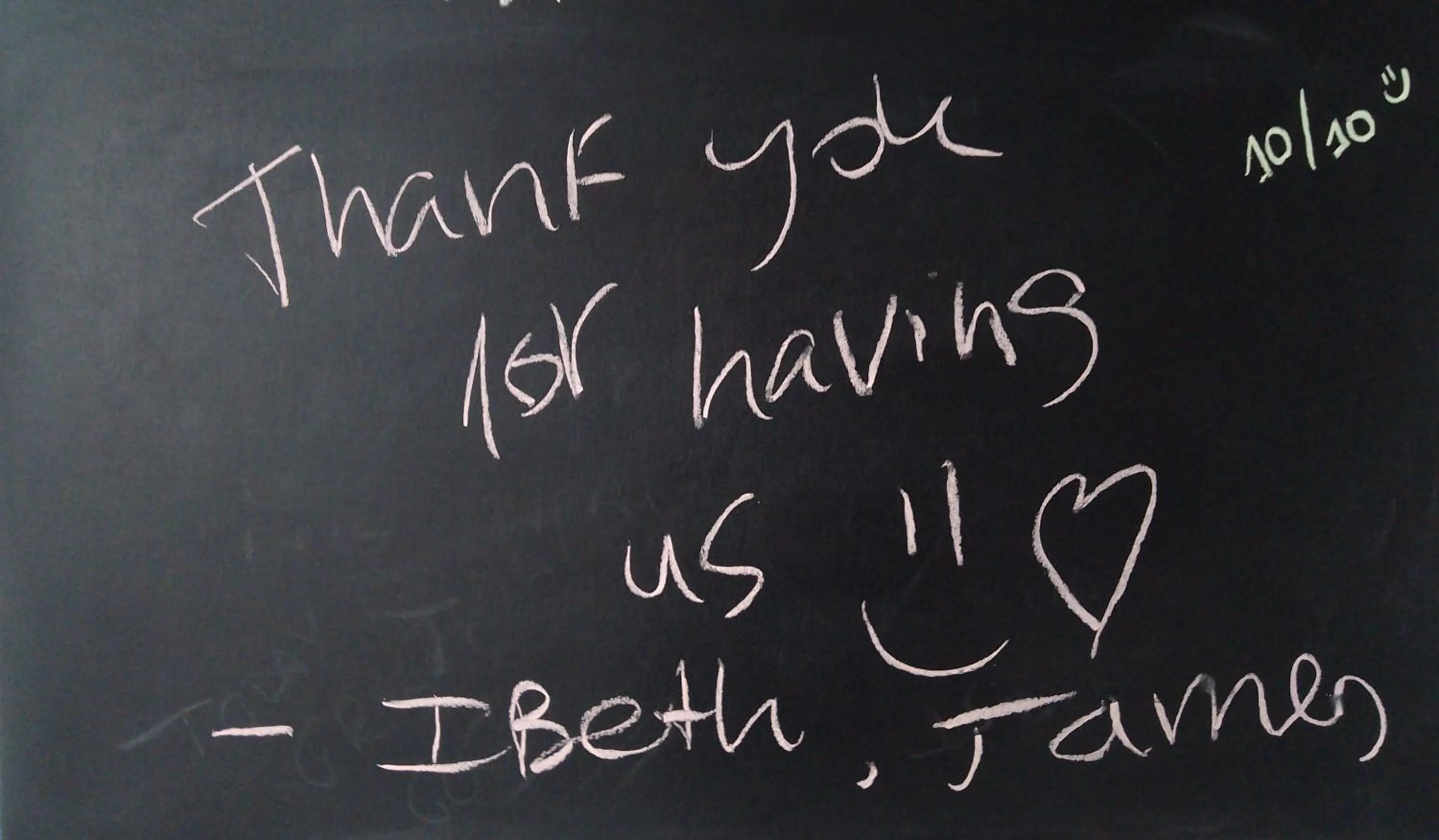 Guests in B&B Giolì