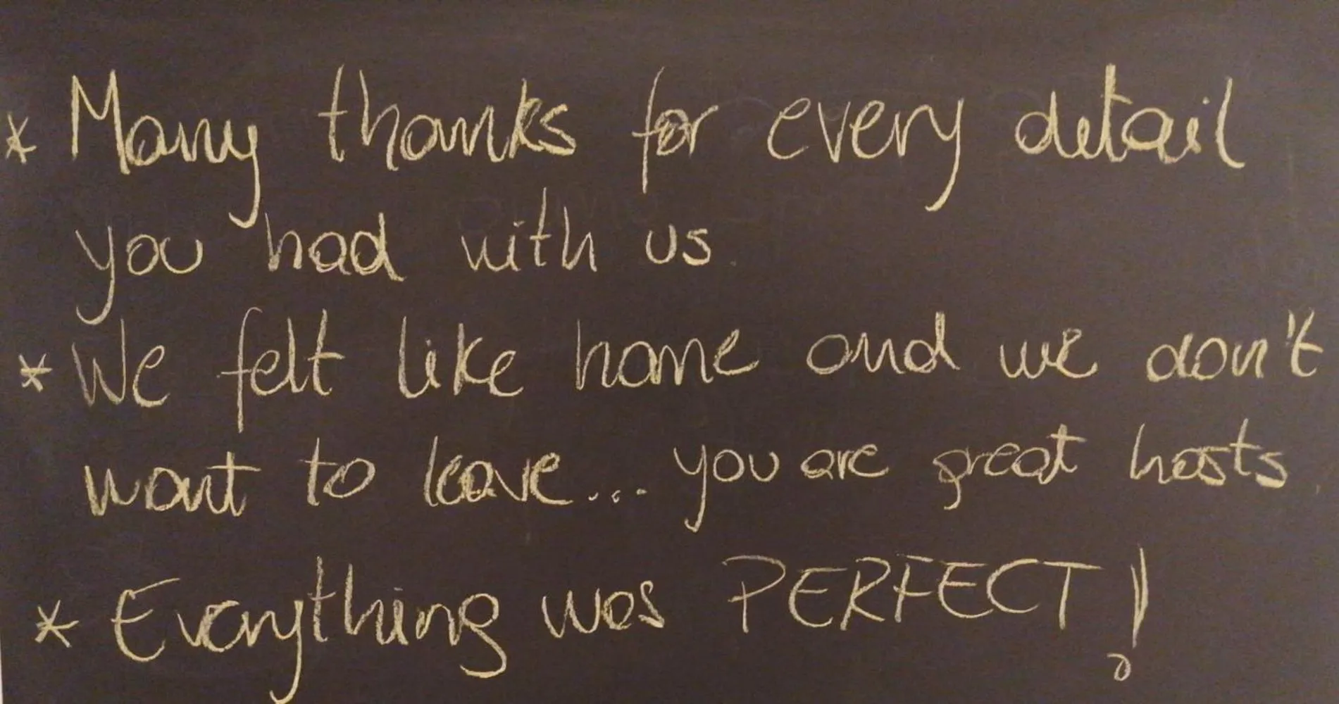 Guests in B&B Giolì