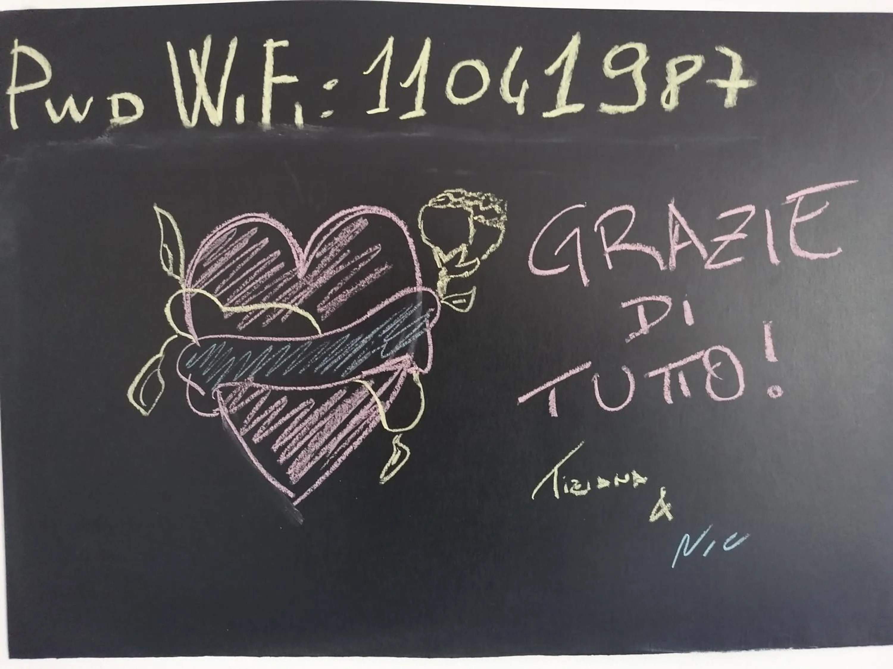 Guests in B&B Giolì