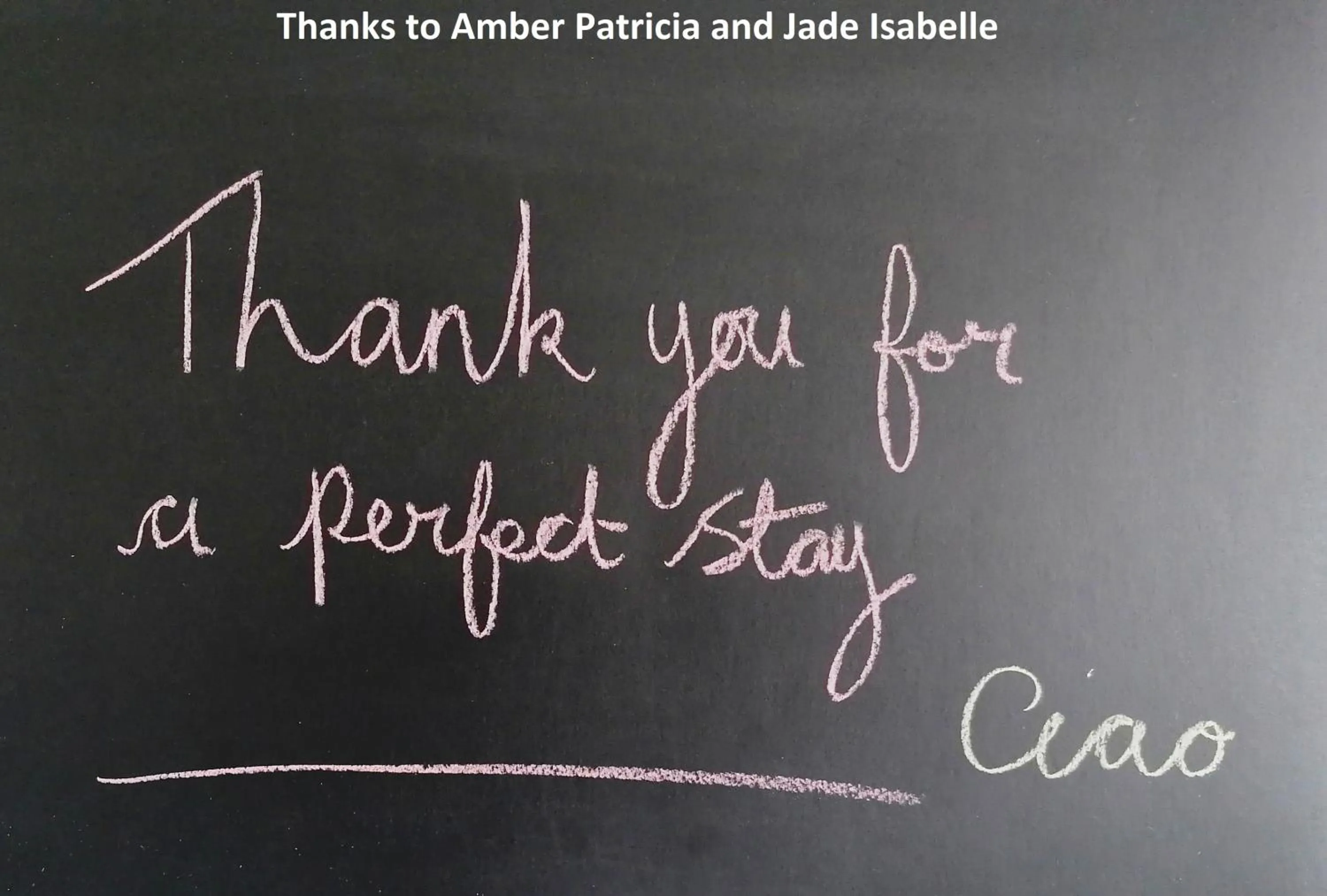 Guests in B&B Giolì