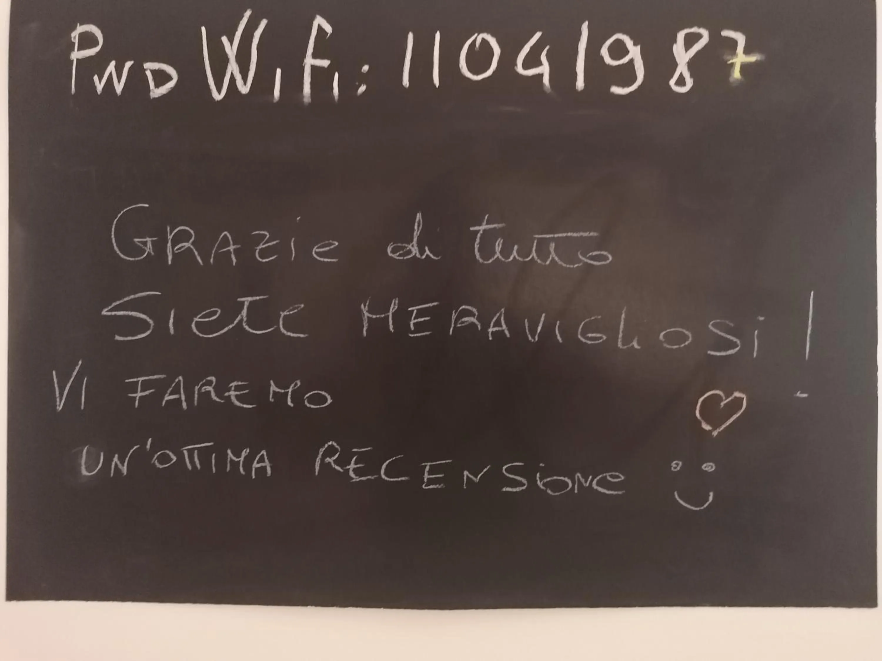 Guests in B&B Giolì