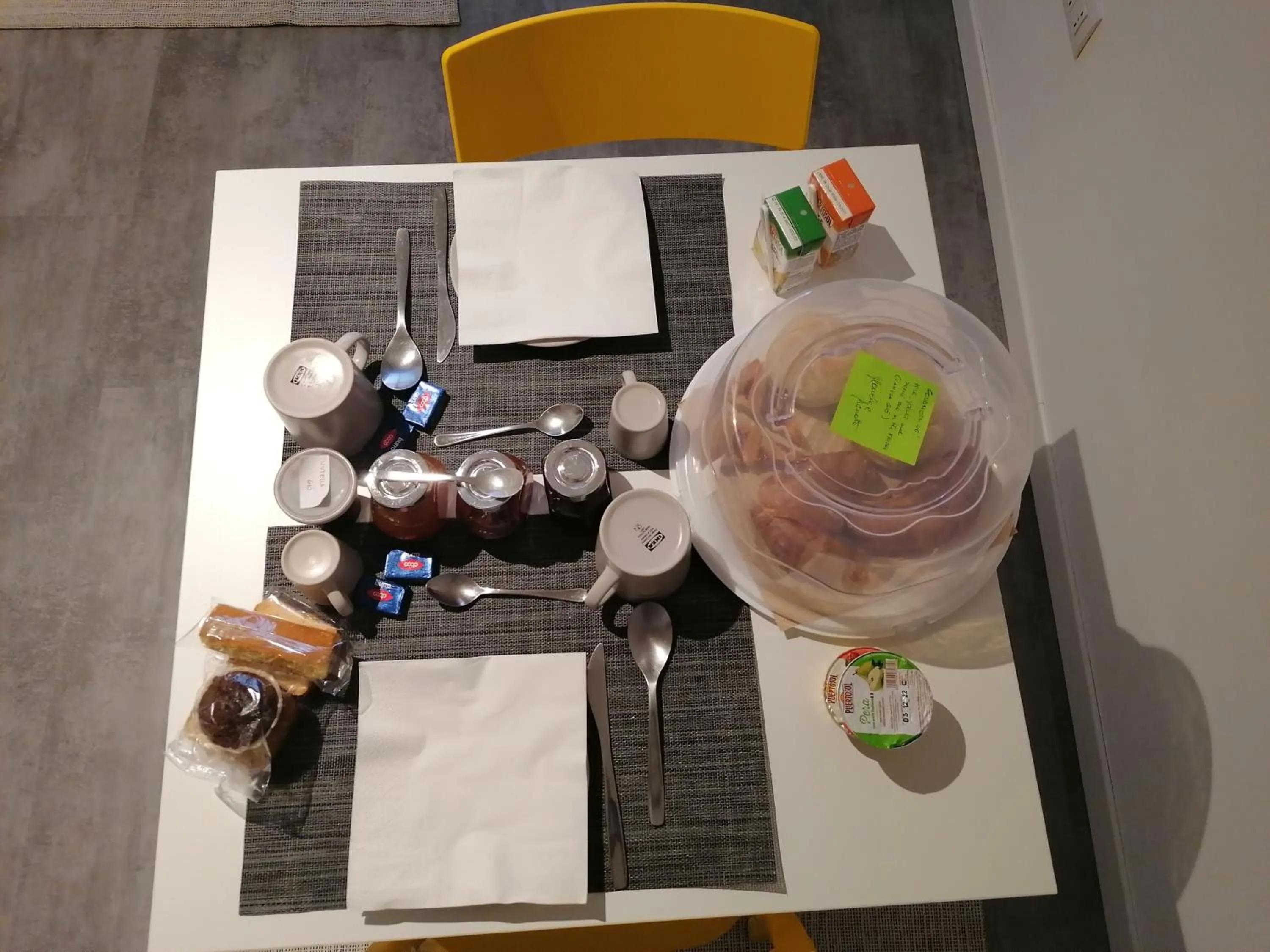 Breakfast in B&B Giolì