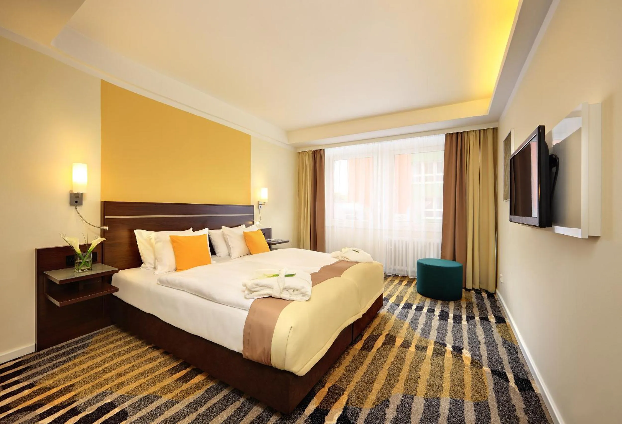 Bed in Hotel Duo & Wellness