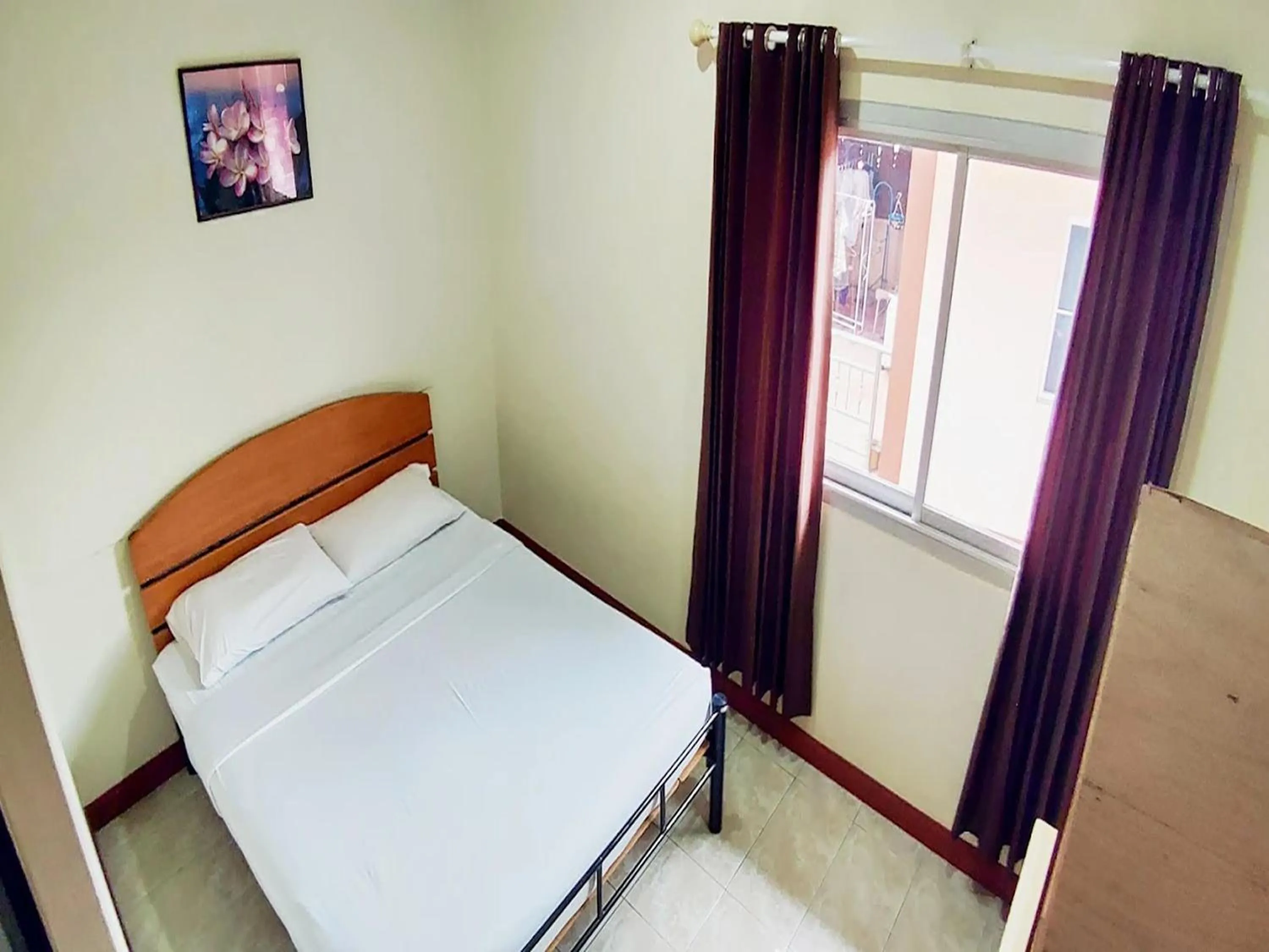 Bed in Toon Guesthouse Sukhothai