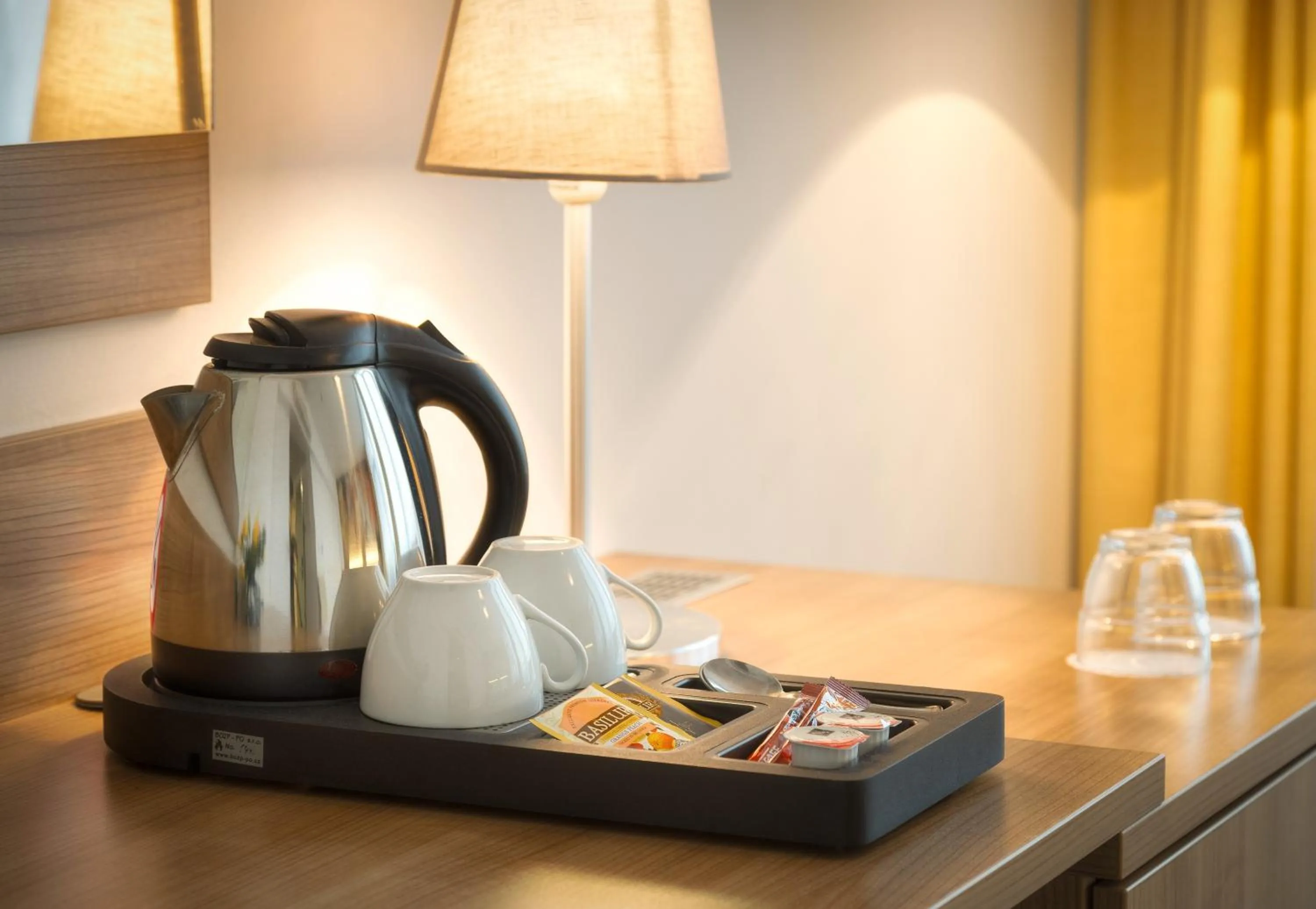 Coffee/tea facilities in Akcent hotel