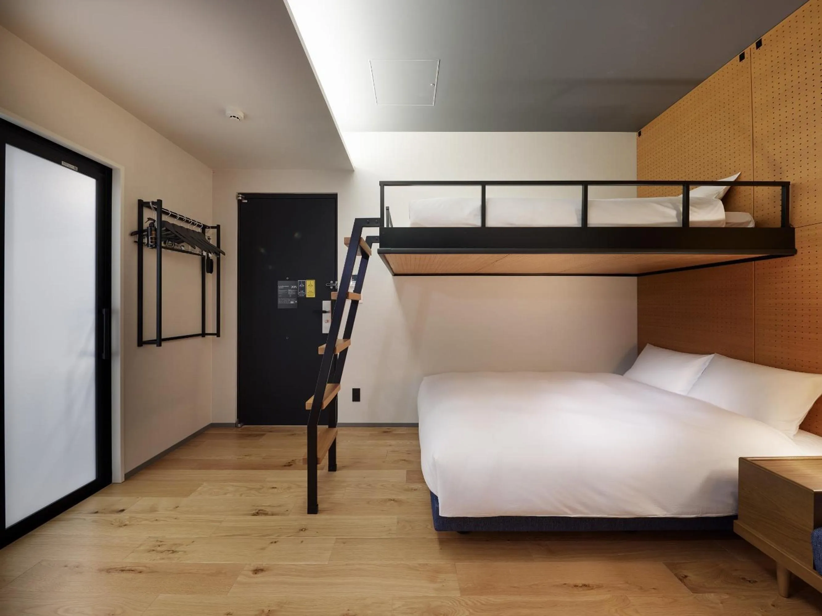 Photo of the whole room, Bed in LAMP LIGHT BOOKS HOTEL fukuoka