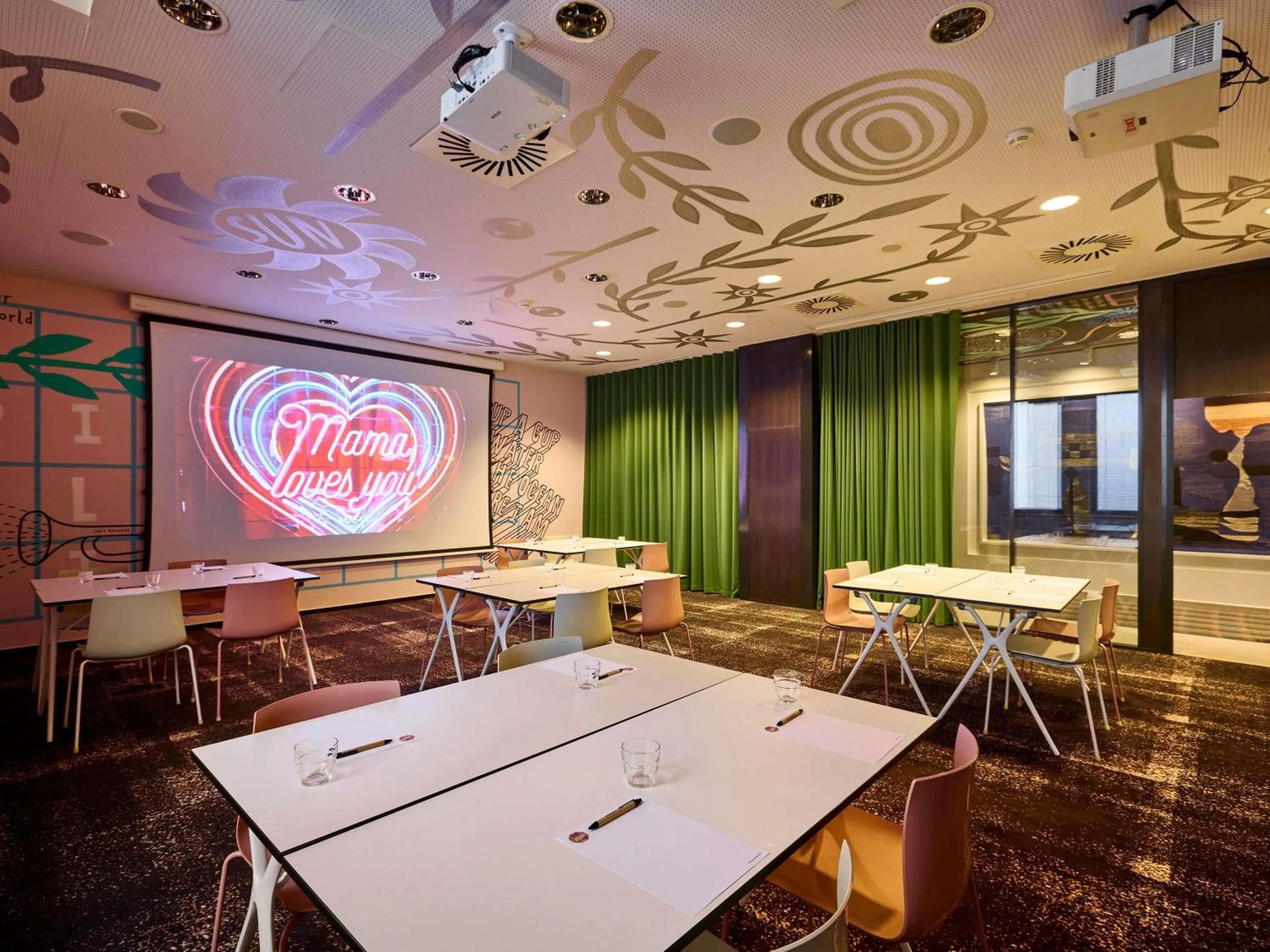 Meeting/conference room in Mama Shelter Prague