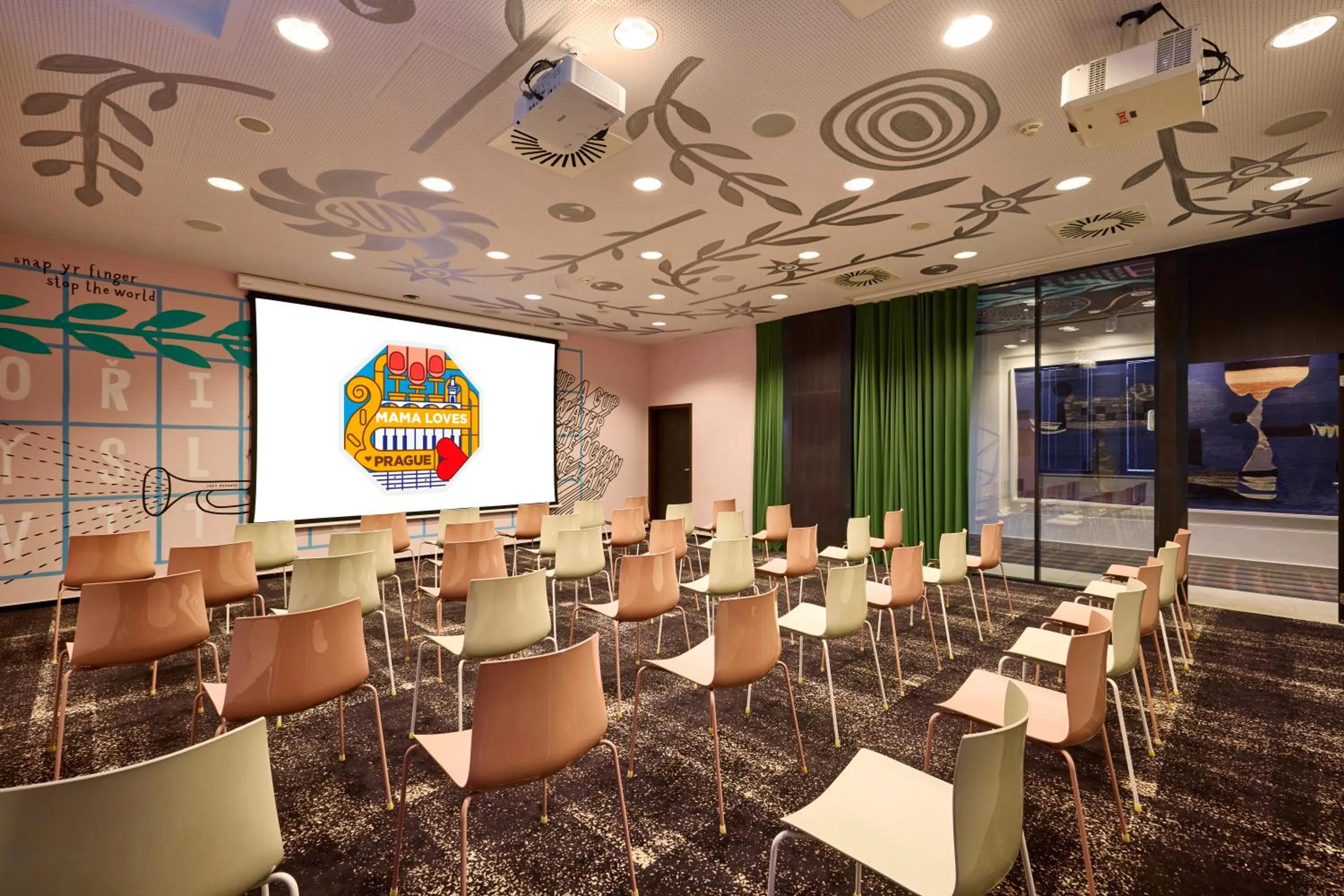 Meeting/conference room in Mama Shelter Prague