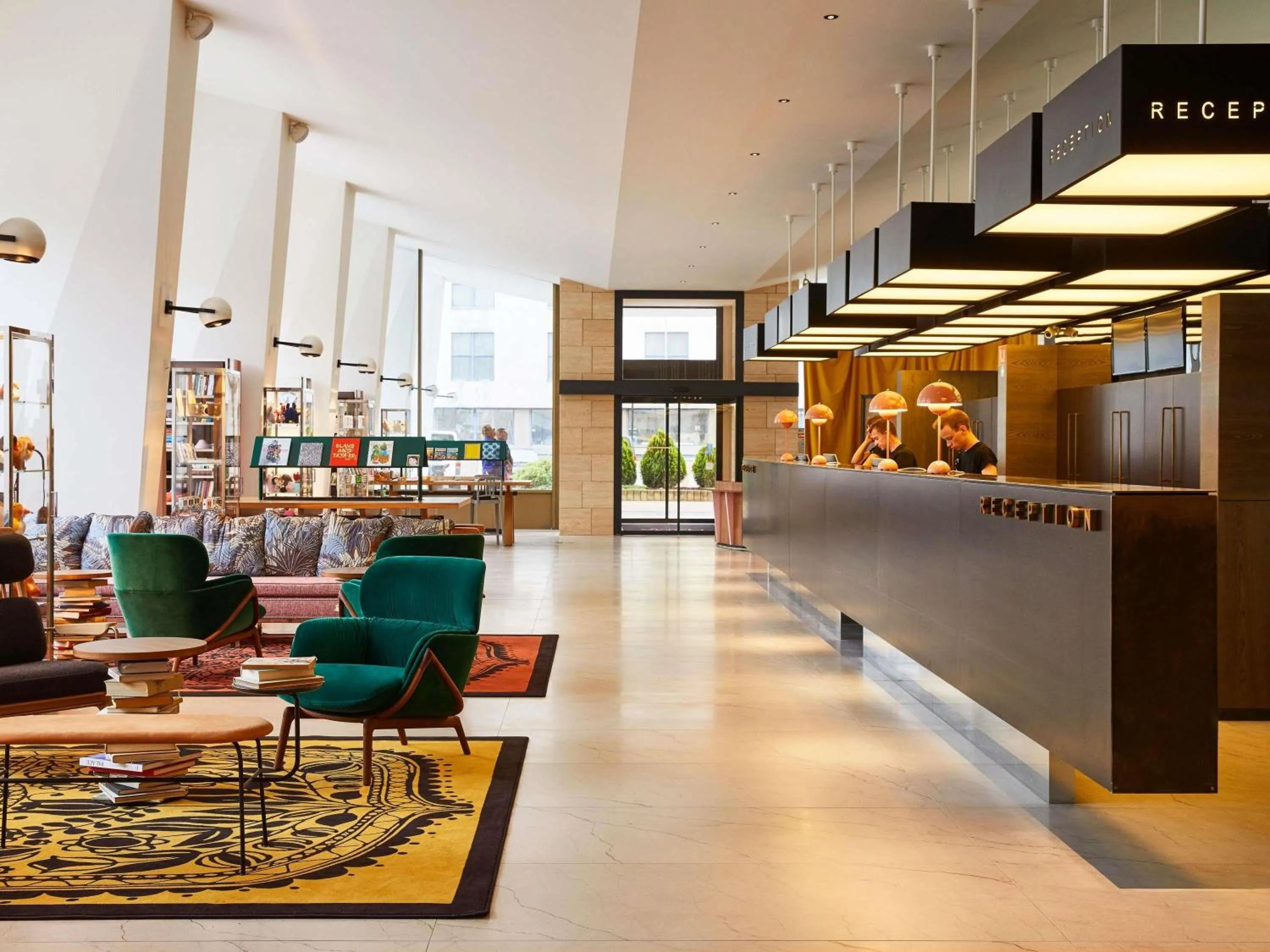 Property building in Mama Shelter Prague