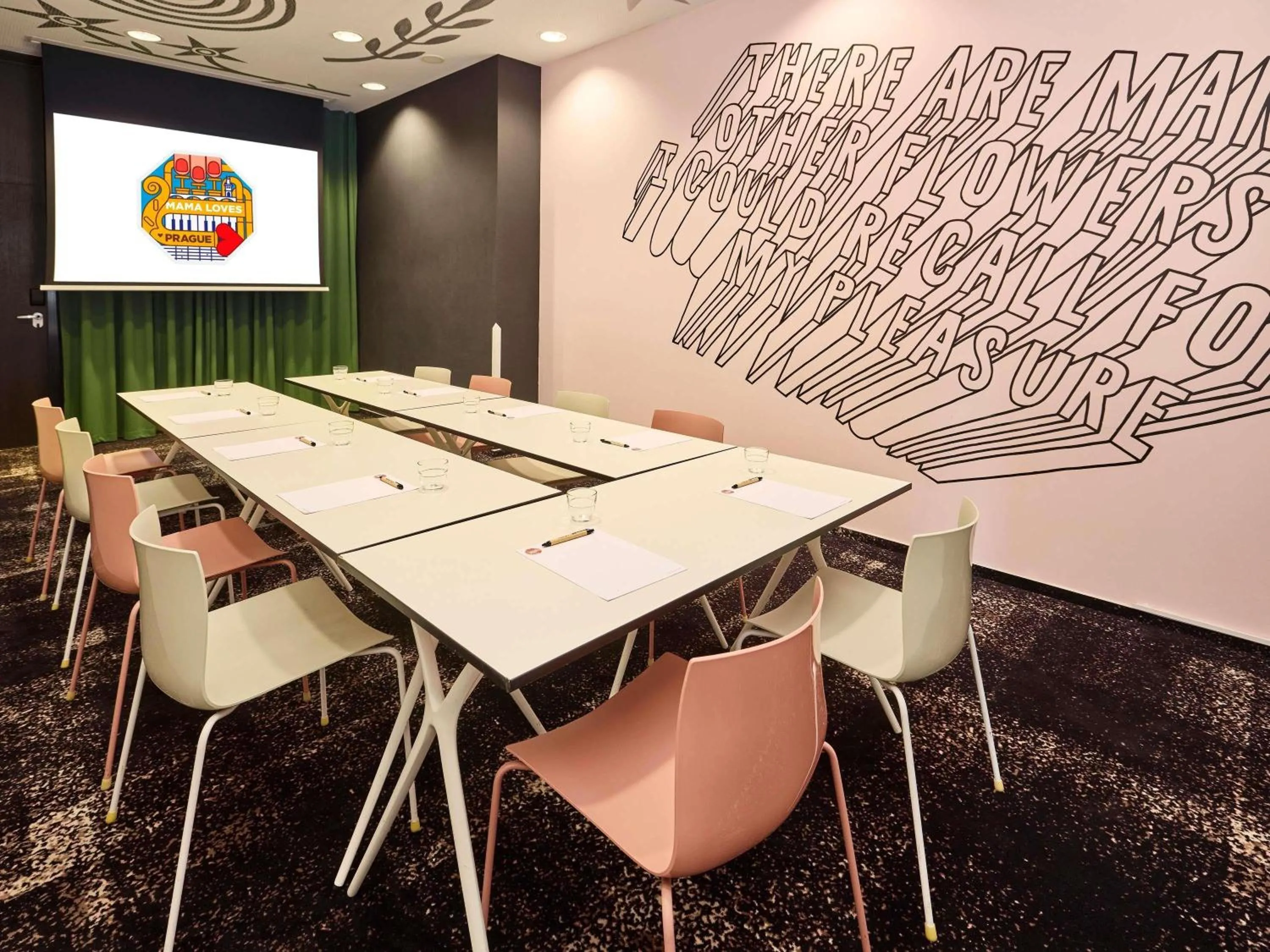 Meeting/conference room in Mama Shelter Prague
