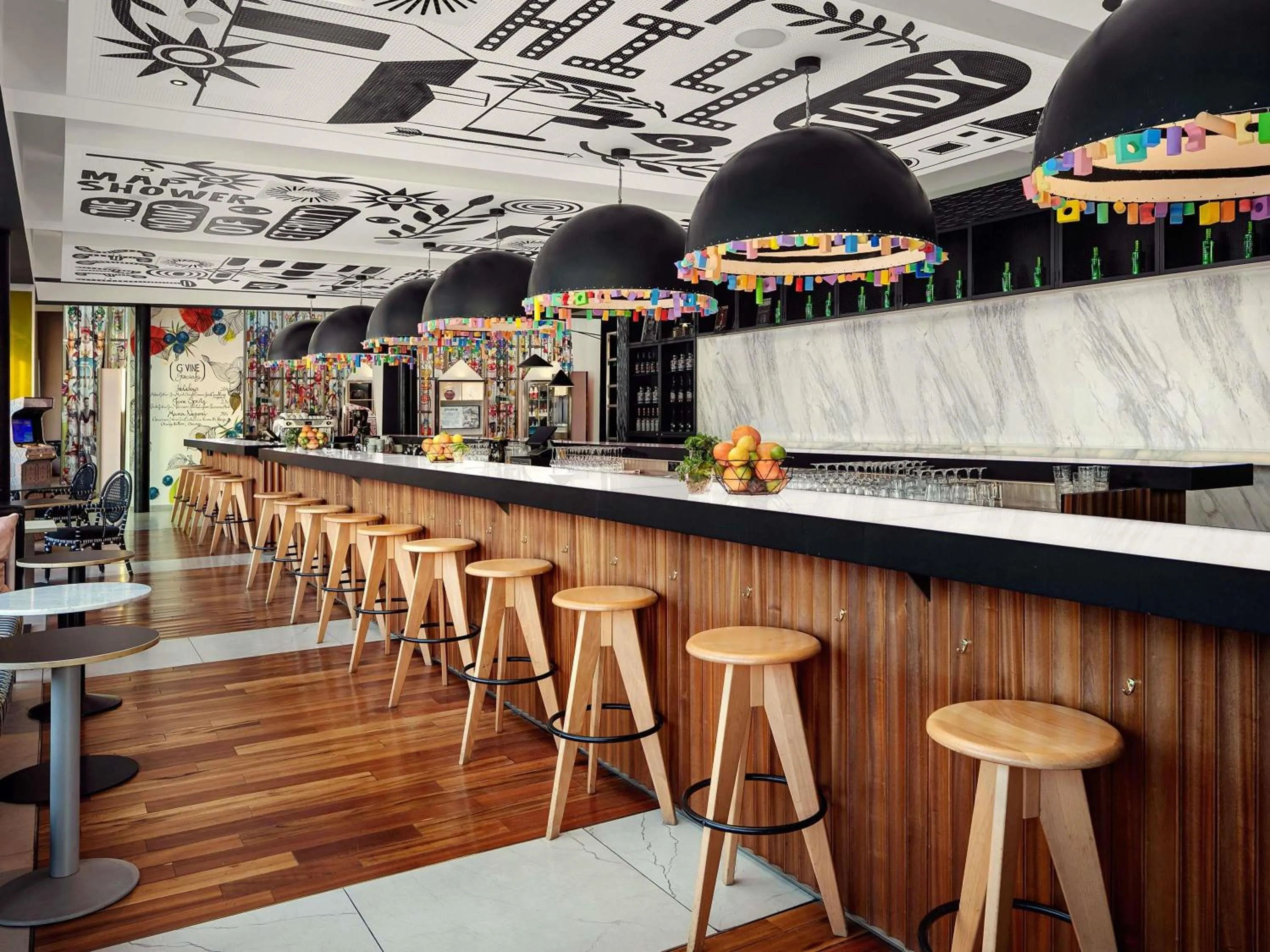 Lounge or bar in Mama Shelter Prague