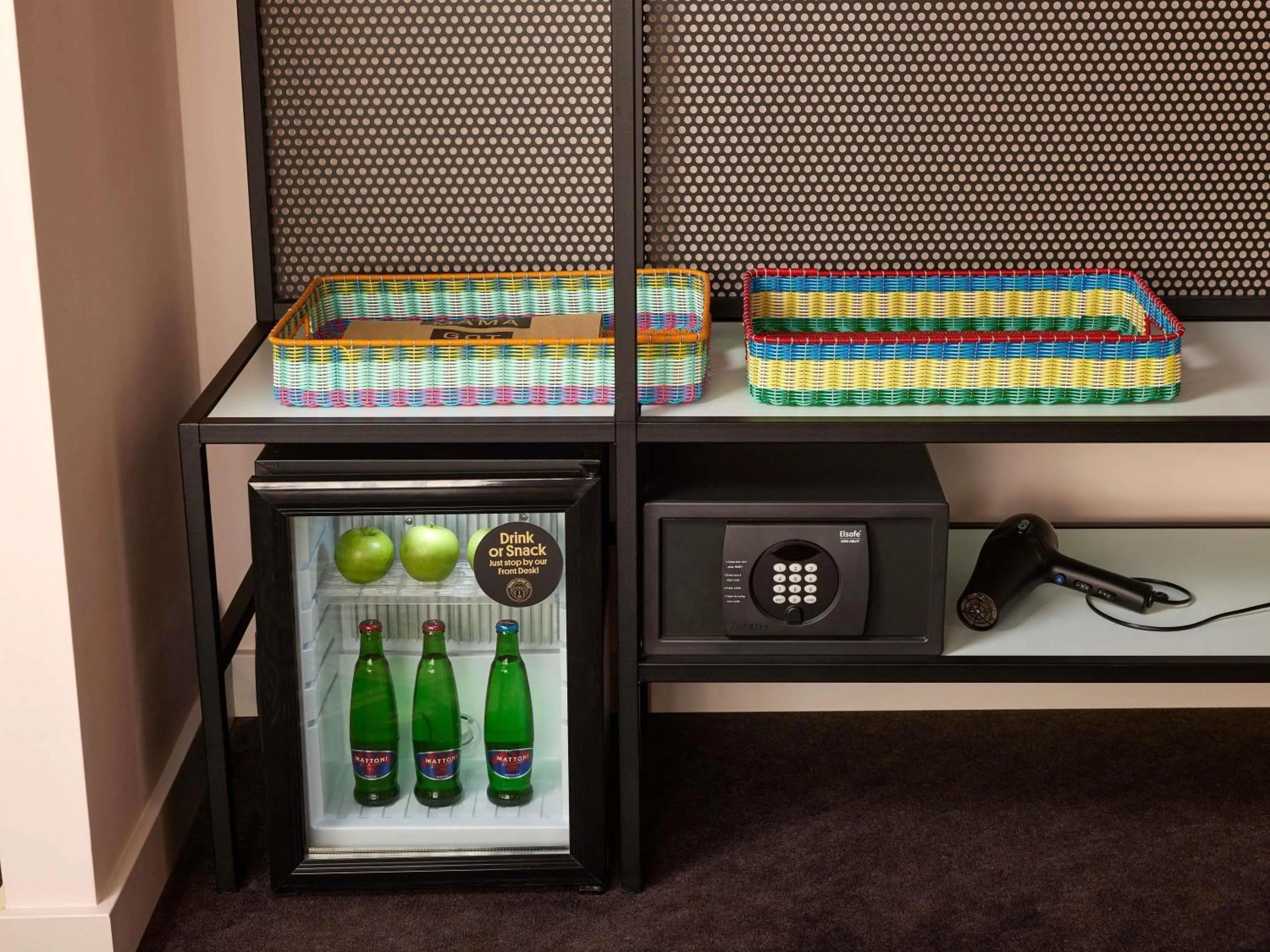 Bedroom in Mama Shelter Prague