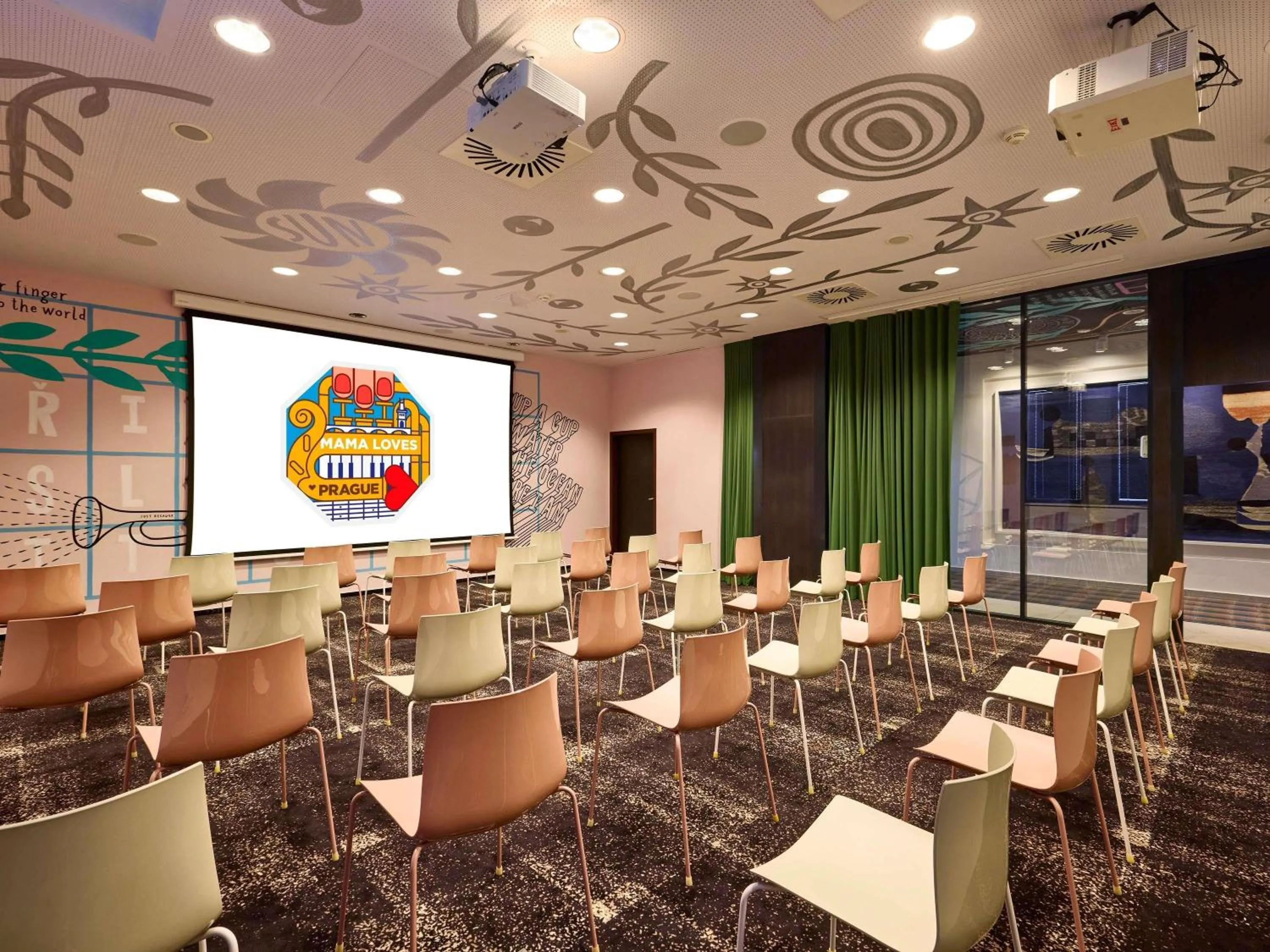 Meeting/conference room in Mama Shelter Prague