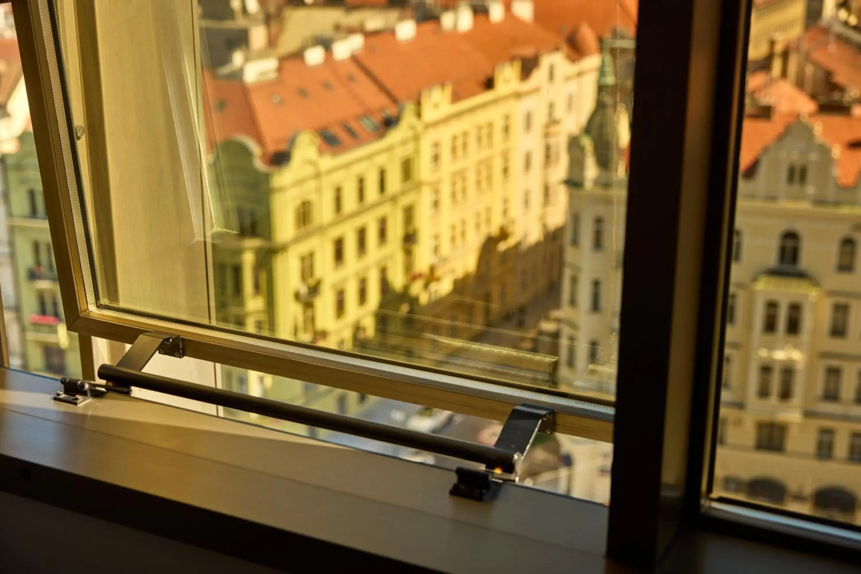 City view in Mama Shelter Prague City view in Mama Shelter Prague