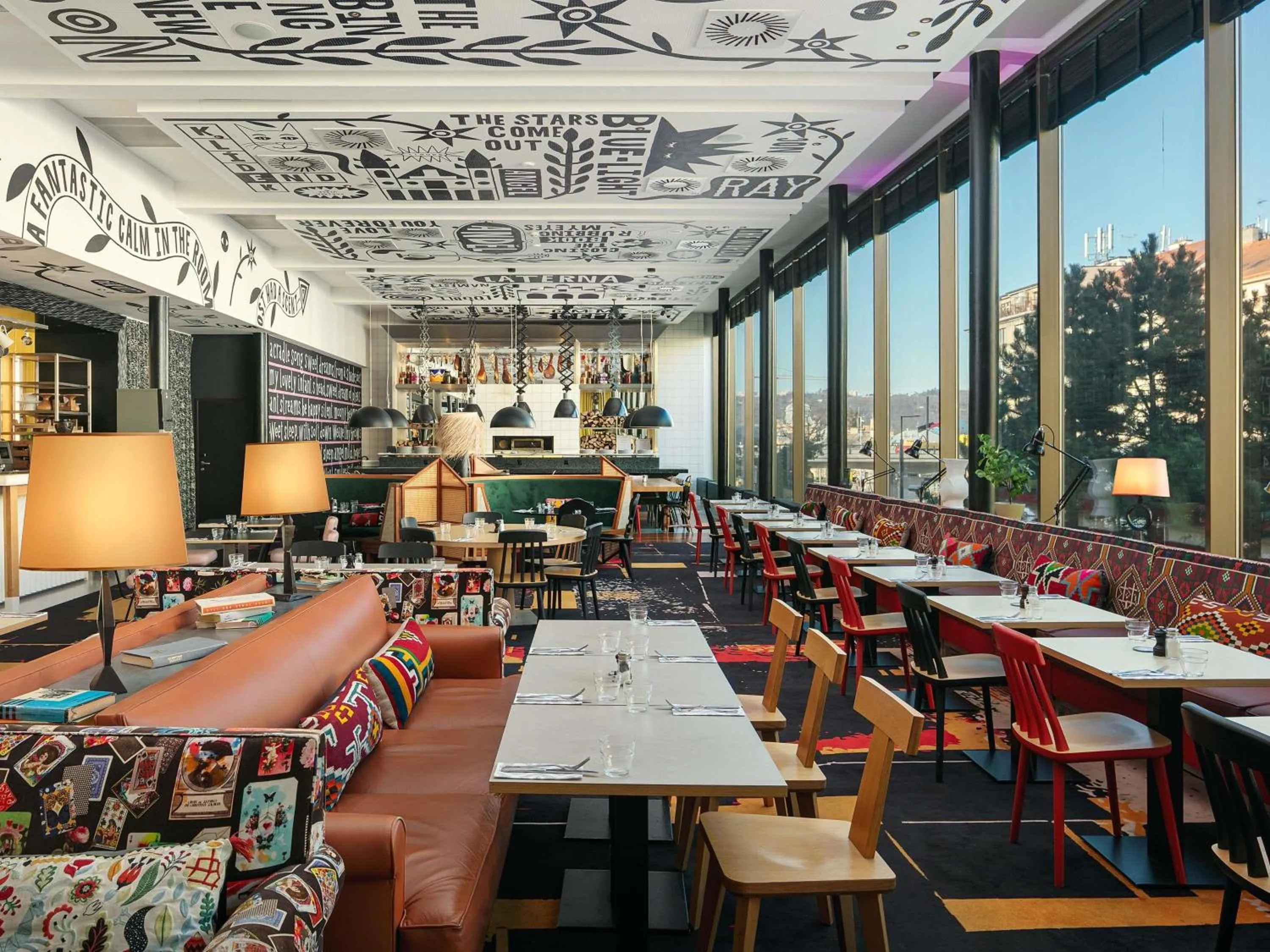 Restaurant/places to eat in Mama Shelter Prague