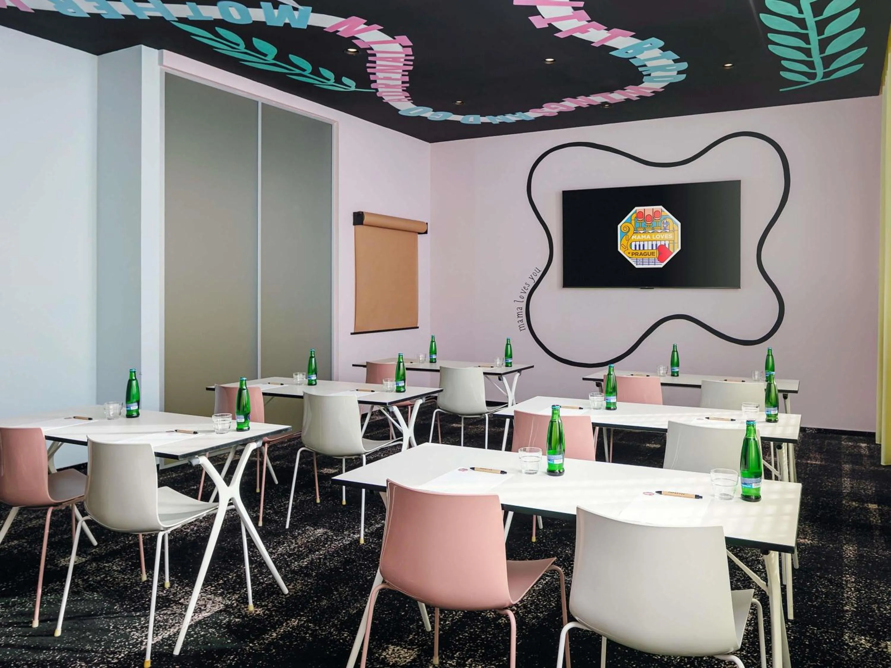 Meeting/conference room in Mama Shelter Prague