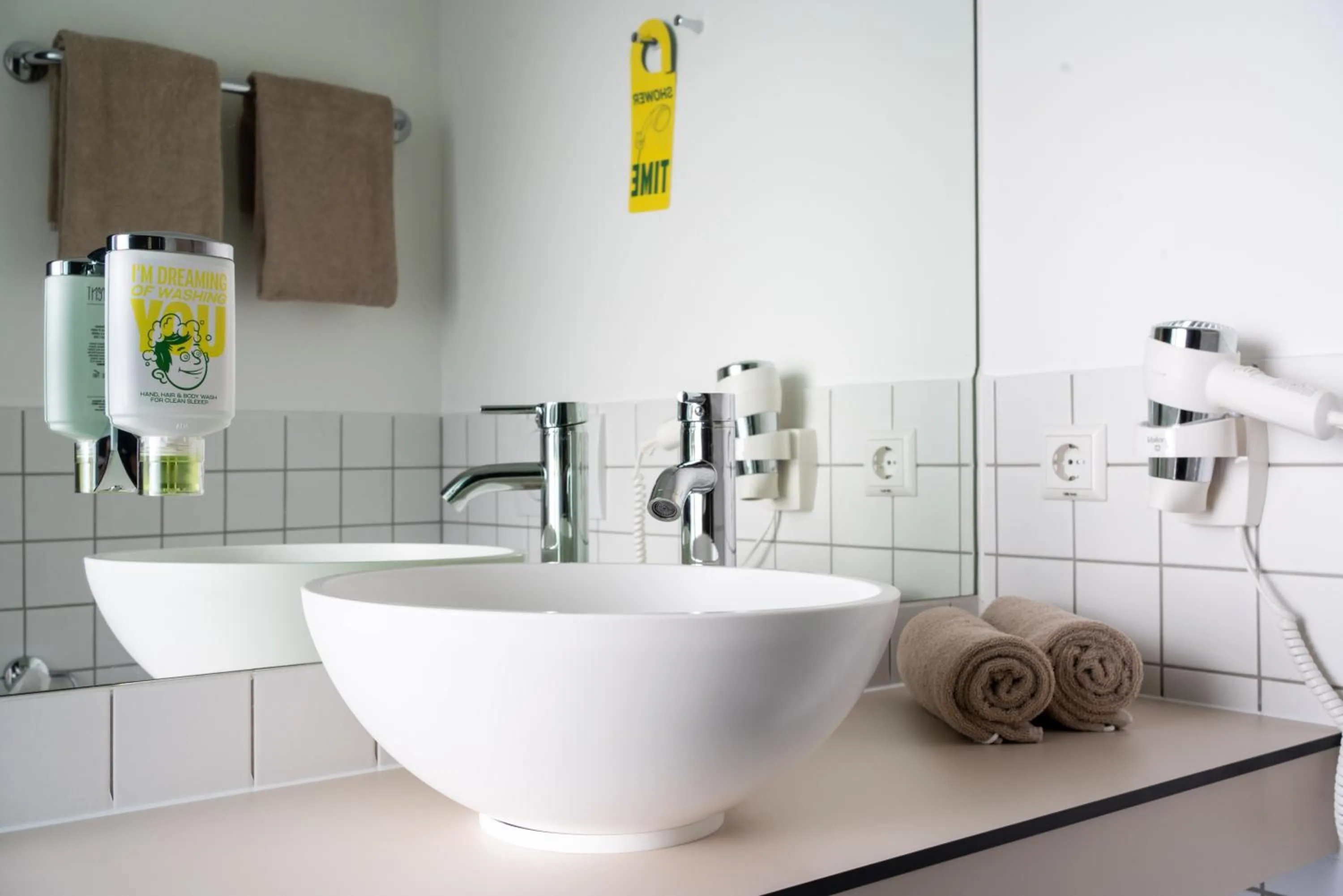 Bathroom in SLEEEP HOTEL Ansfelden