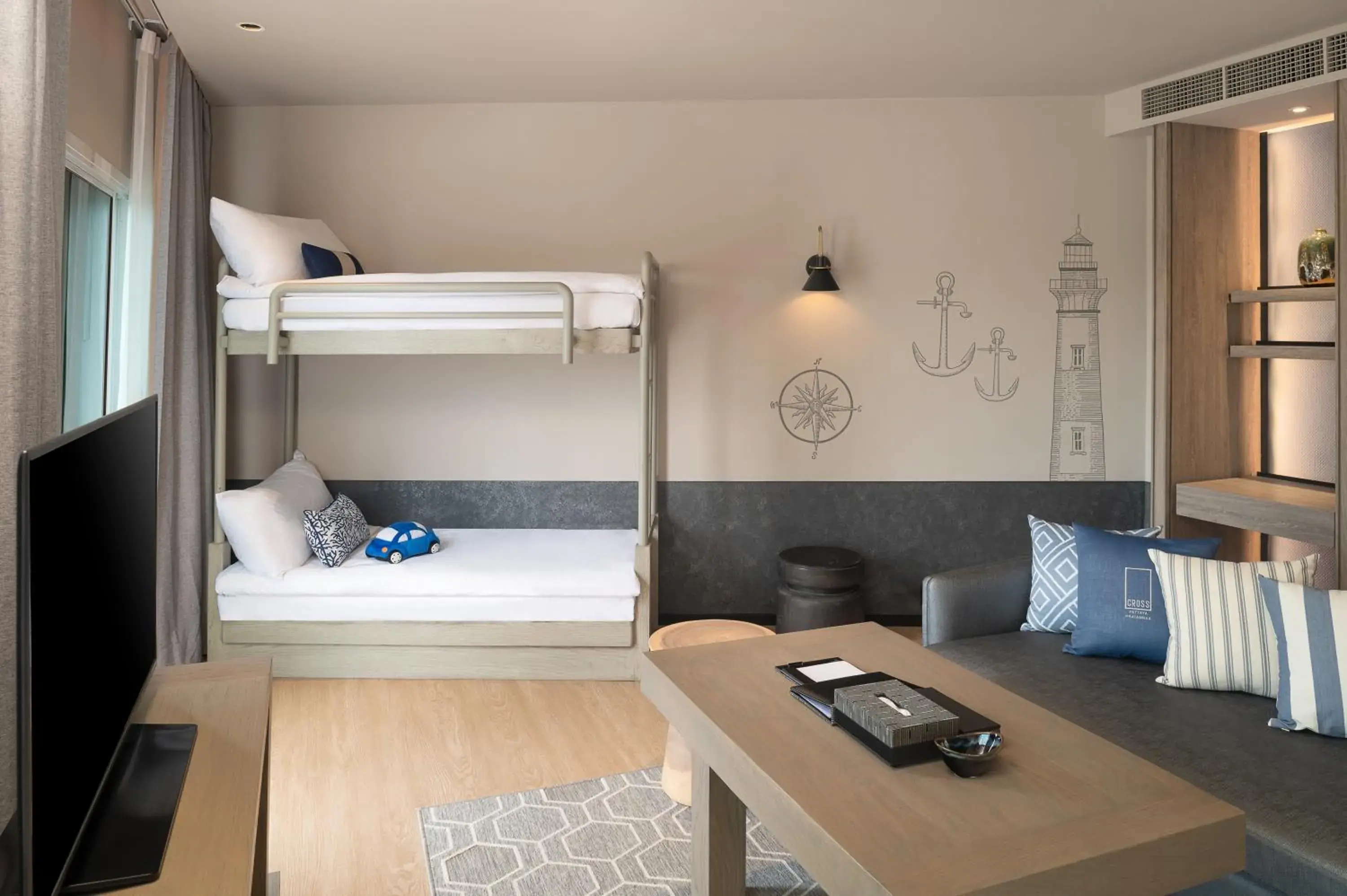 bunk bed, Bed in Cross Pattaya Pratamnak bunk bed, Bed in Cross Pattaya Pratamnak