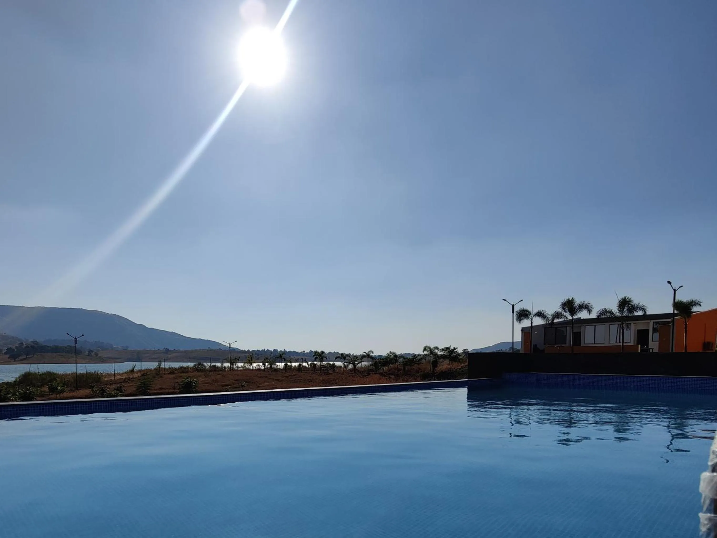 Pool view in Mountain N Lake Resort