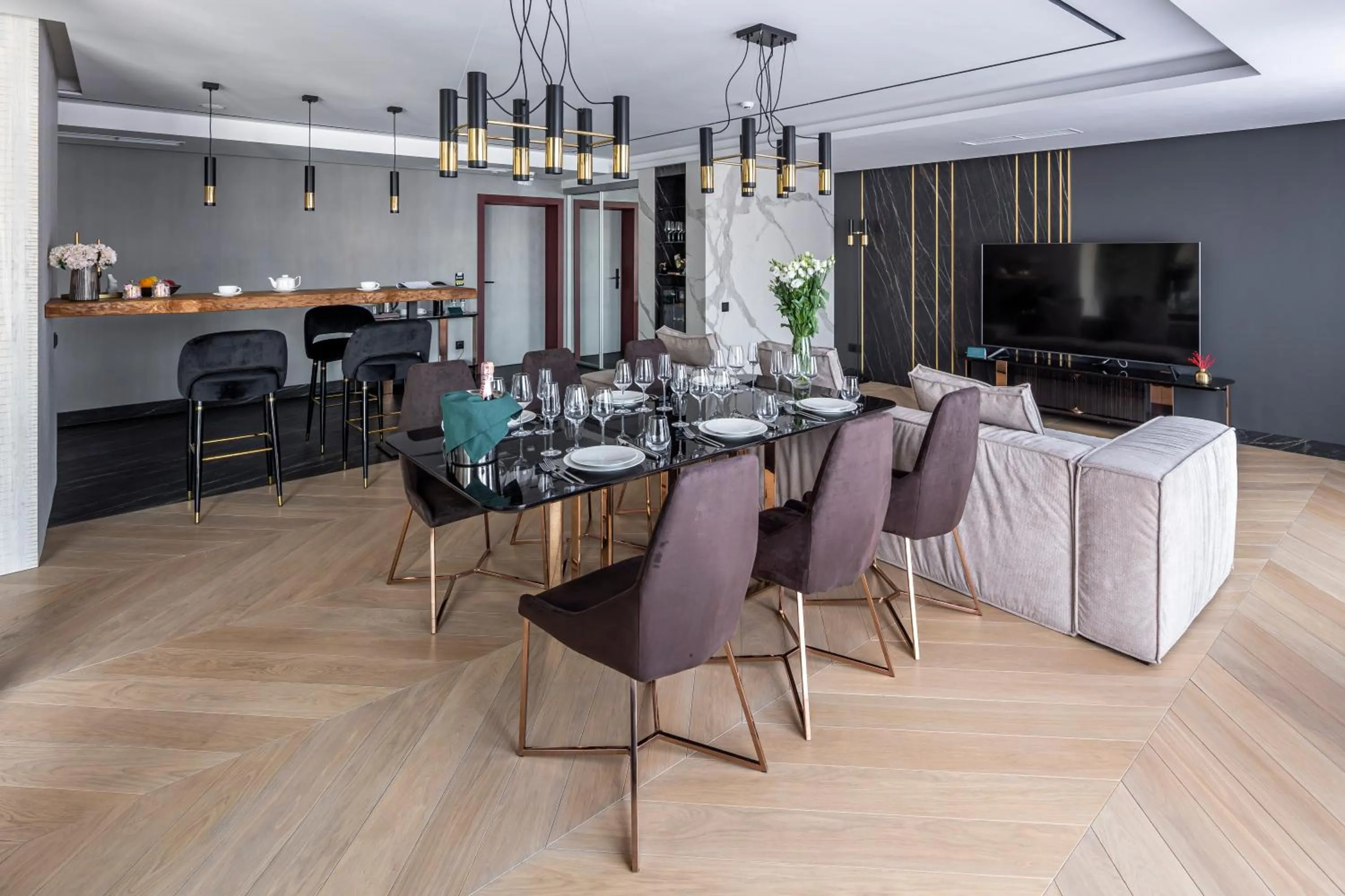 Living room in Loft7