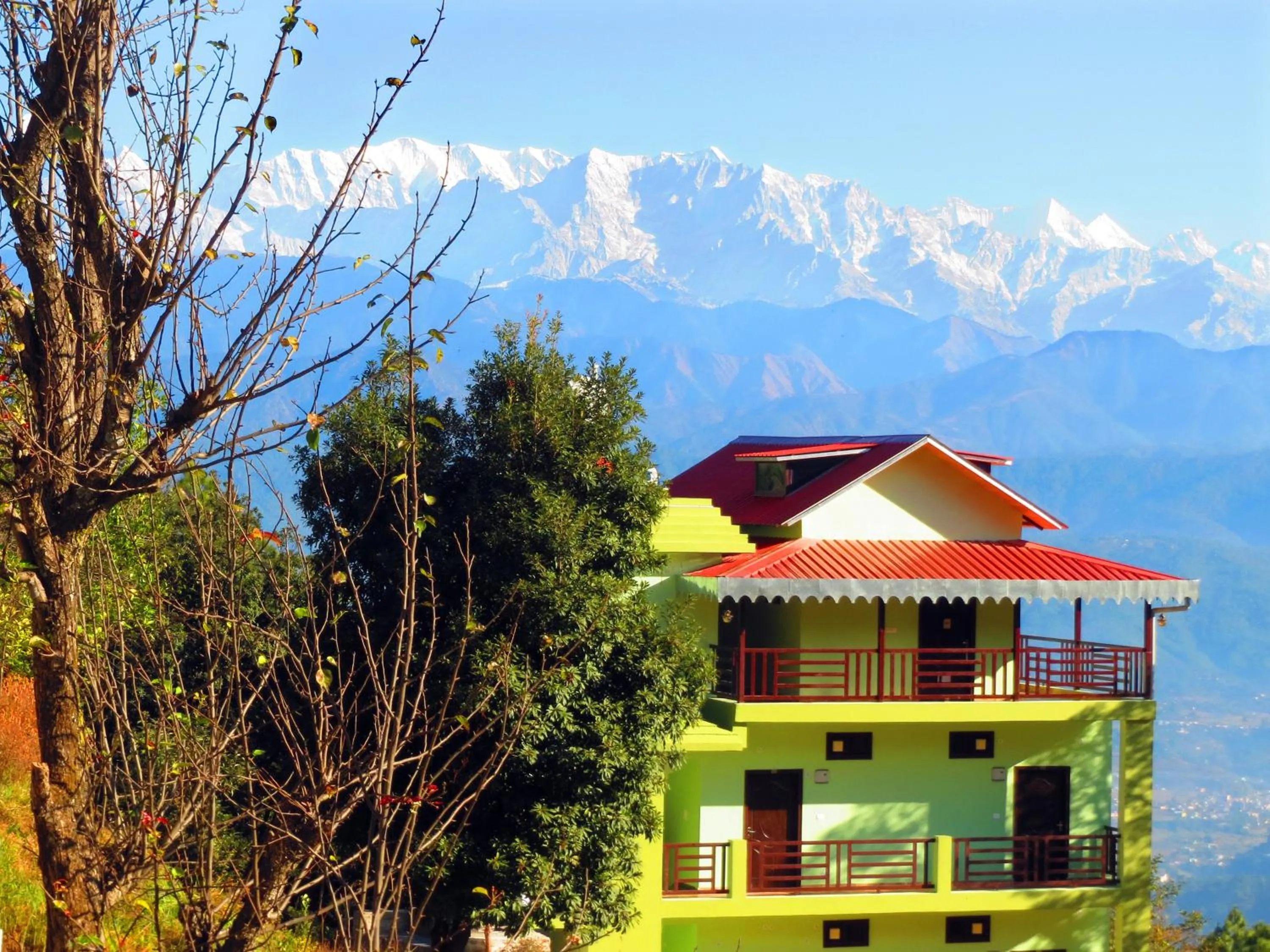 View (from property/room) in Himalaya Darshan Resort