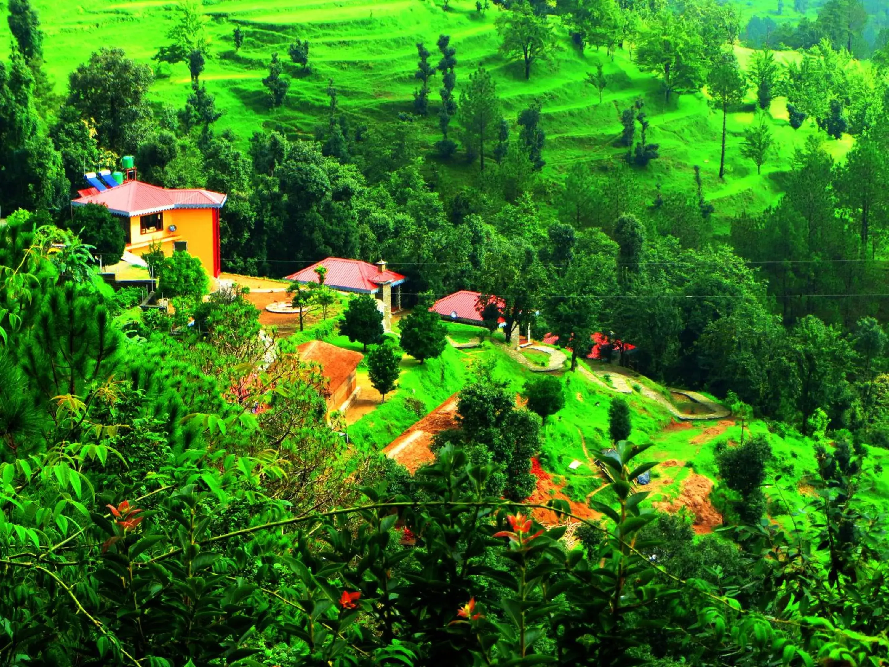 Property building in Himalaya Darshan Resort Property building in Himalaya Darshan Resort