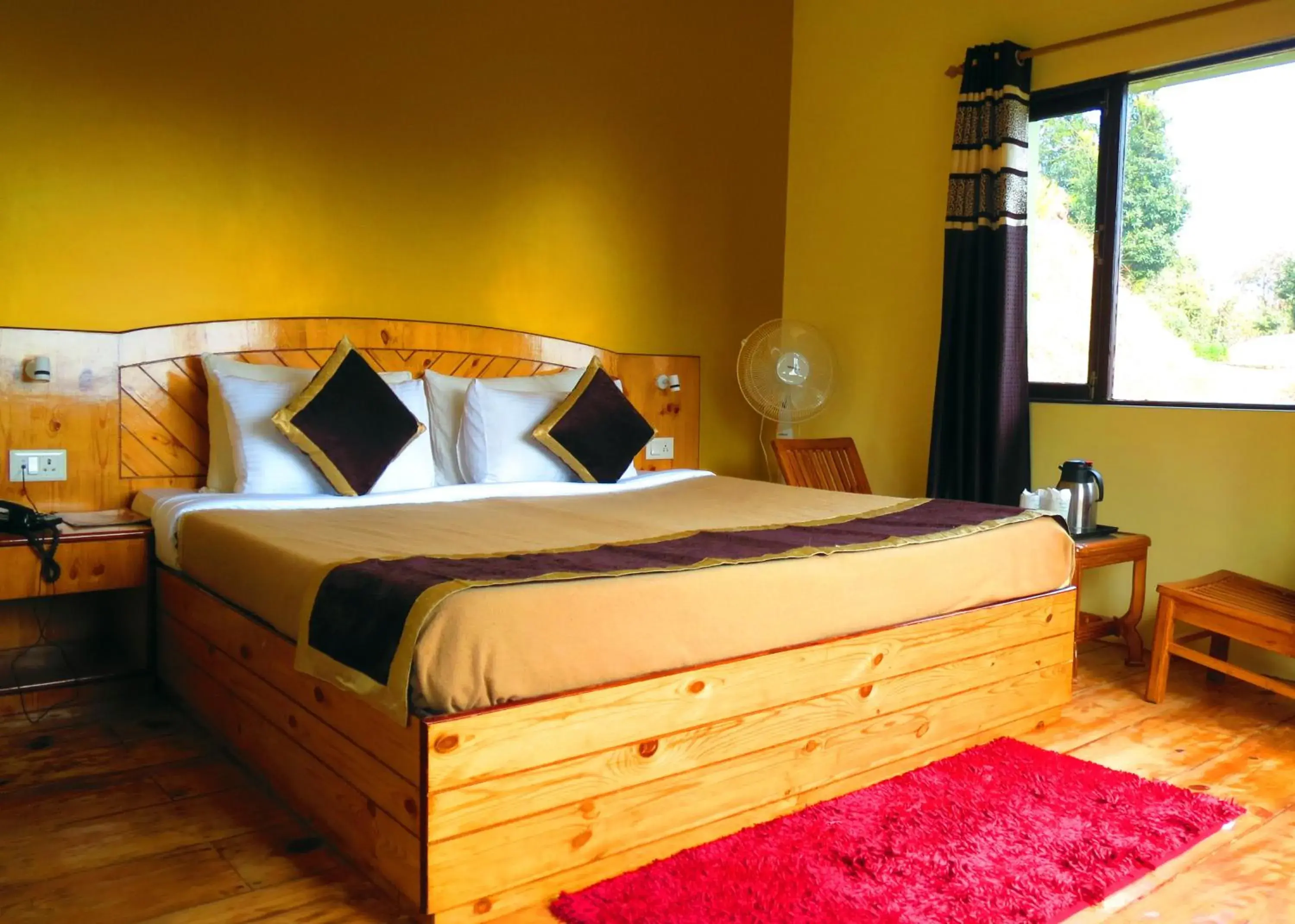 Bedroom, Bed in Himalaya Darshan Resort Bedroom, Bed in Himalaya Darshan Resort