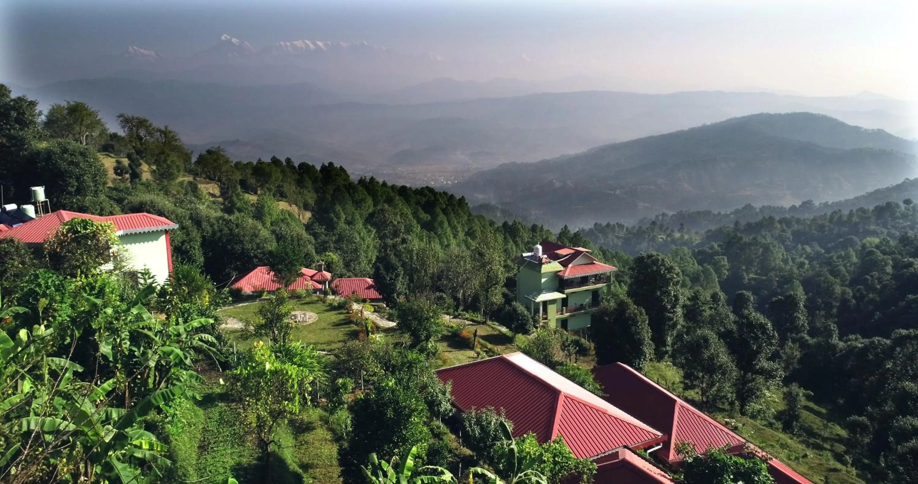 Bird's eye view in Himalaya Darshan Resort