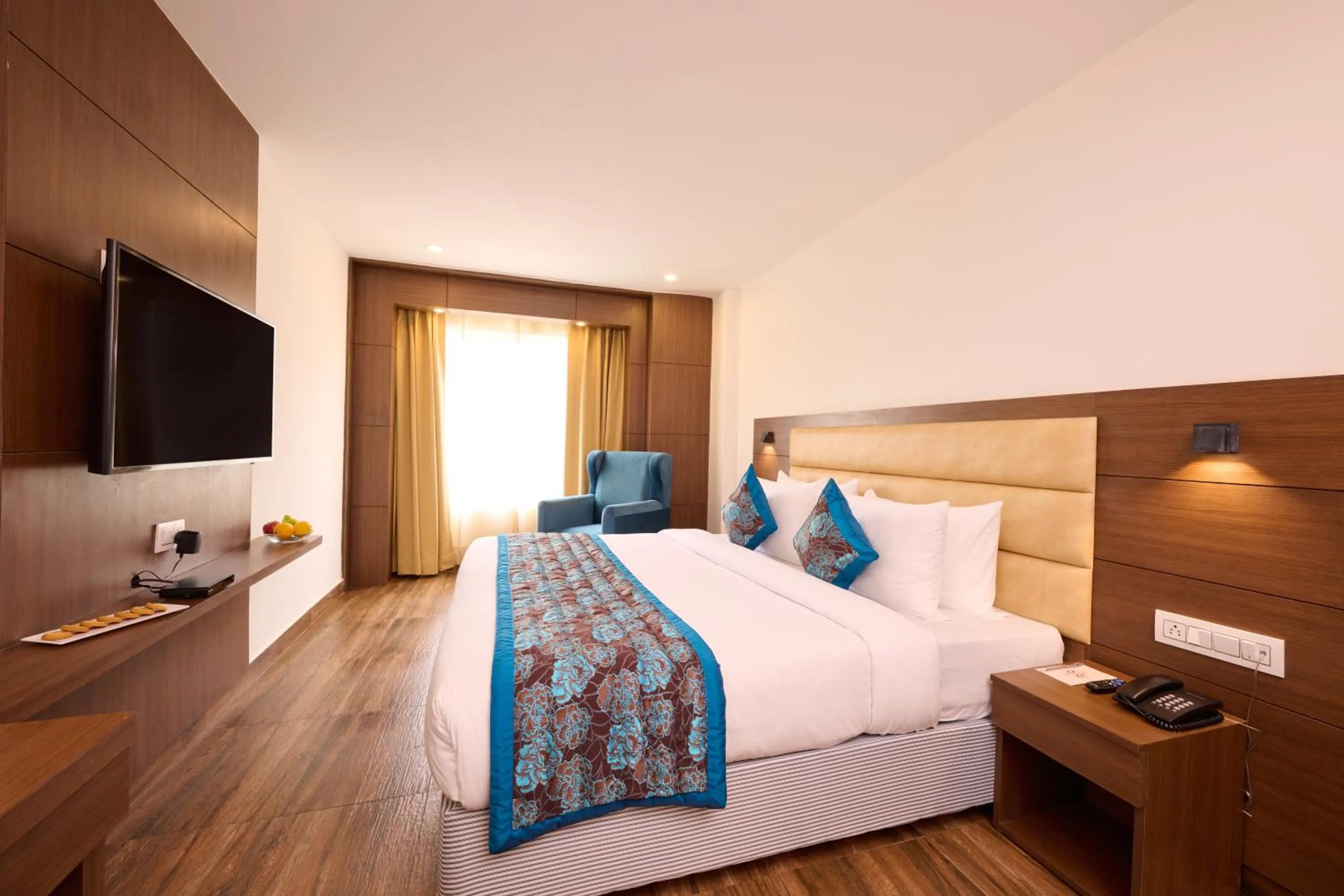 Bedroom, Bed in Renest Haridwar