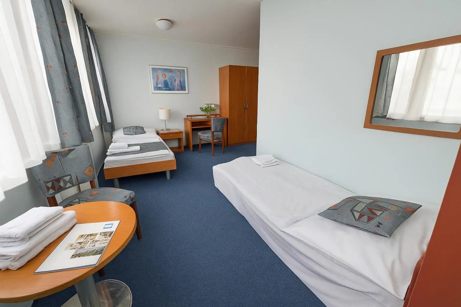 Bed in EA Hotel Populus