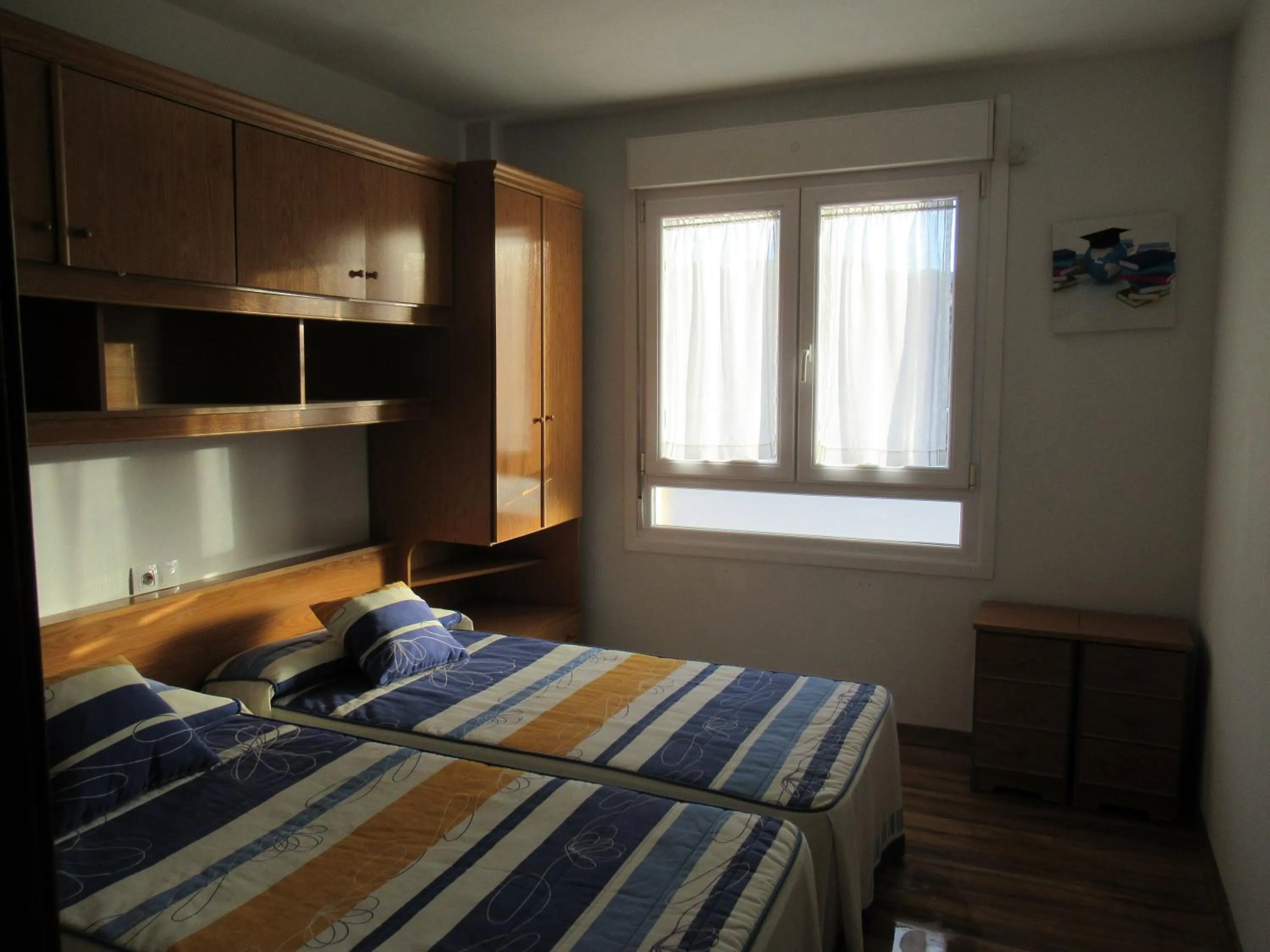 Bed in Hotel Restaurante La Parra