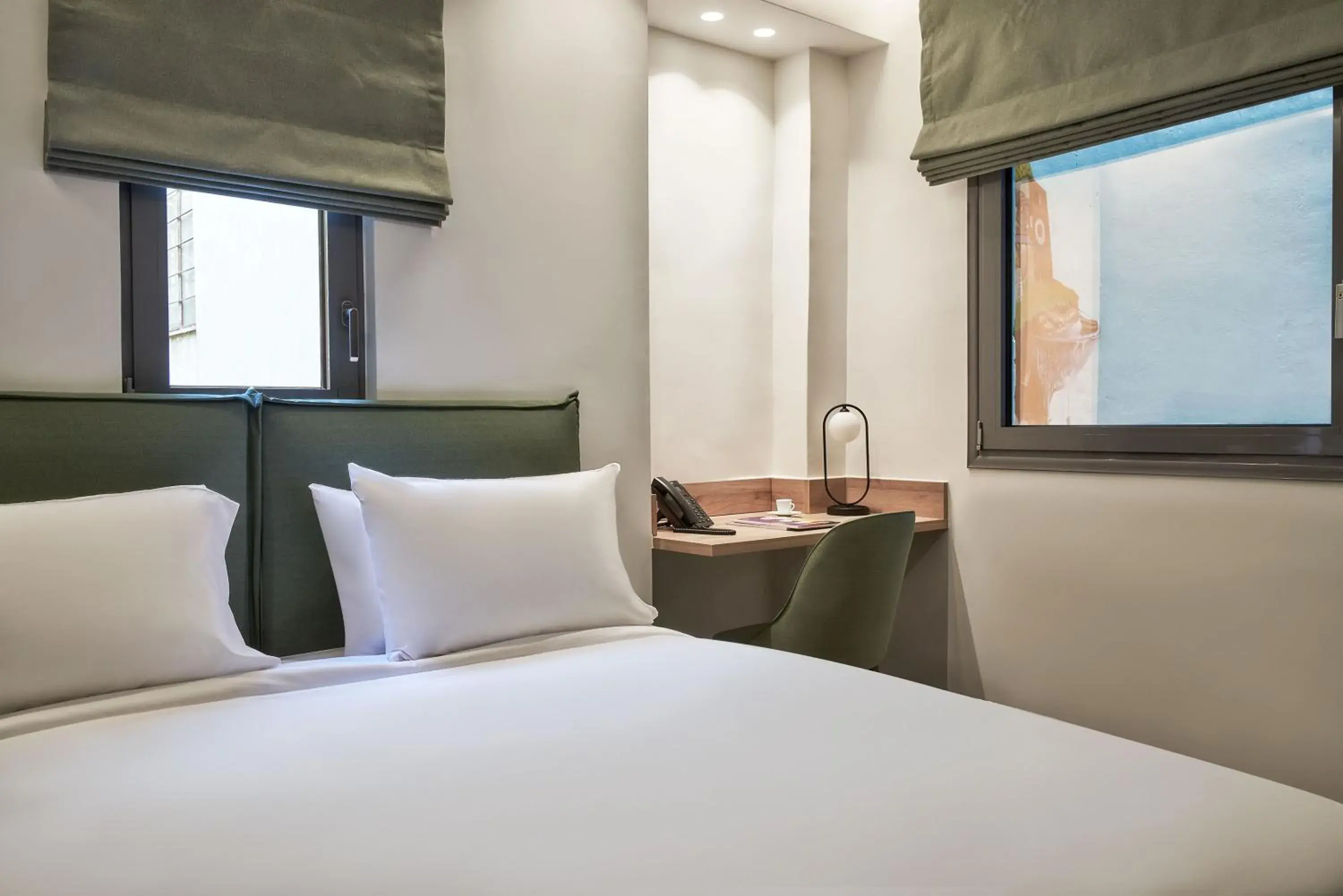 Bed in NLH KERAMEIKOS - Neighborhood Lifestyle Hotels Bed in NLH KERAMEIKOS - Neighborhood Lifestyle Hotels