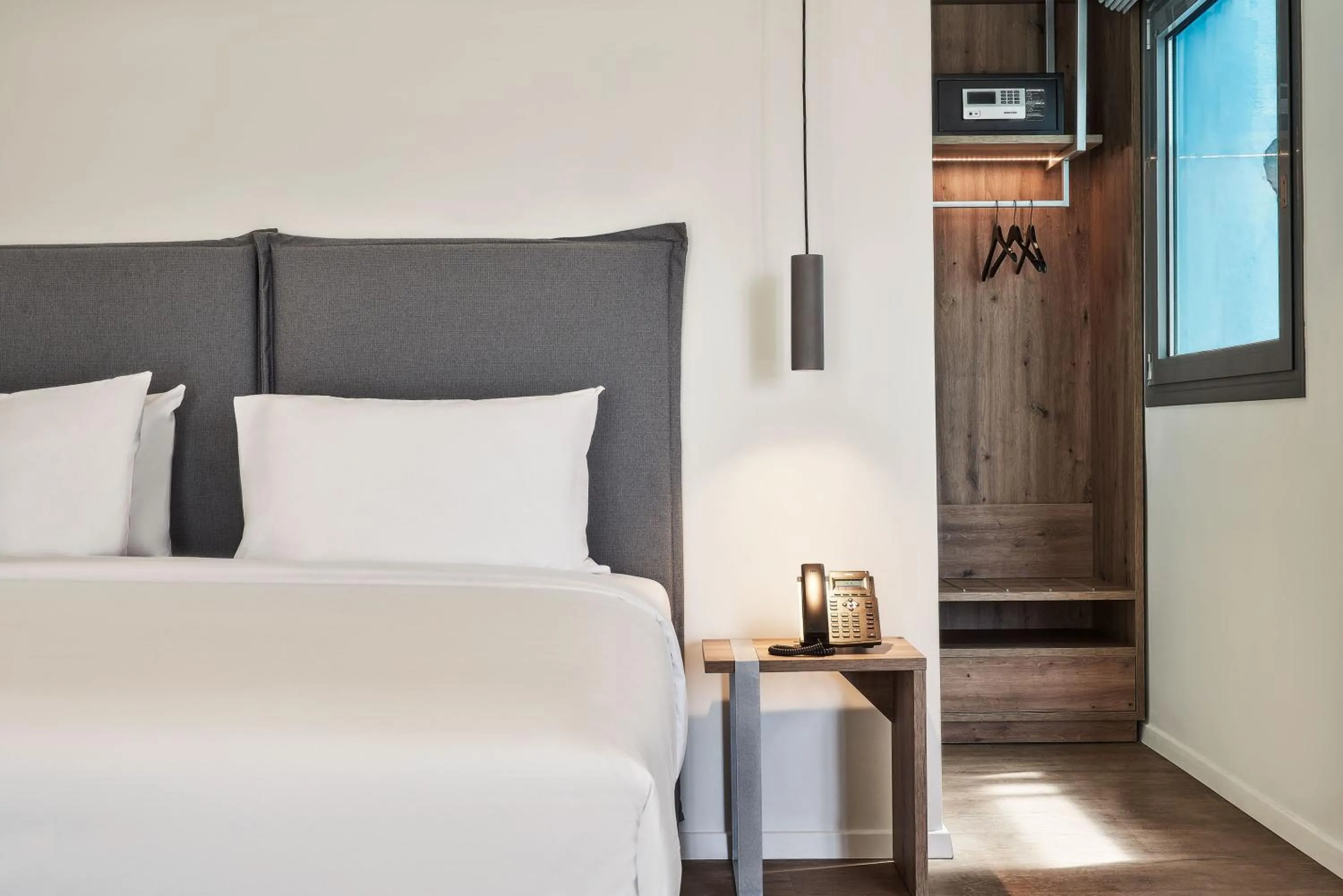 Bed in NLH KERAMEIKOS - Neighborhood Lifestyle Hotels