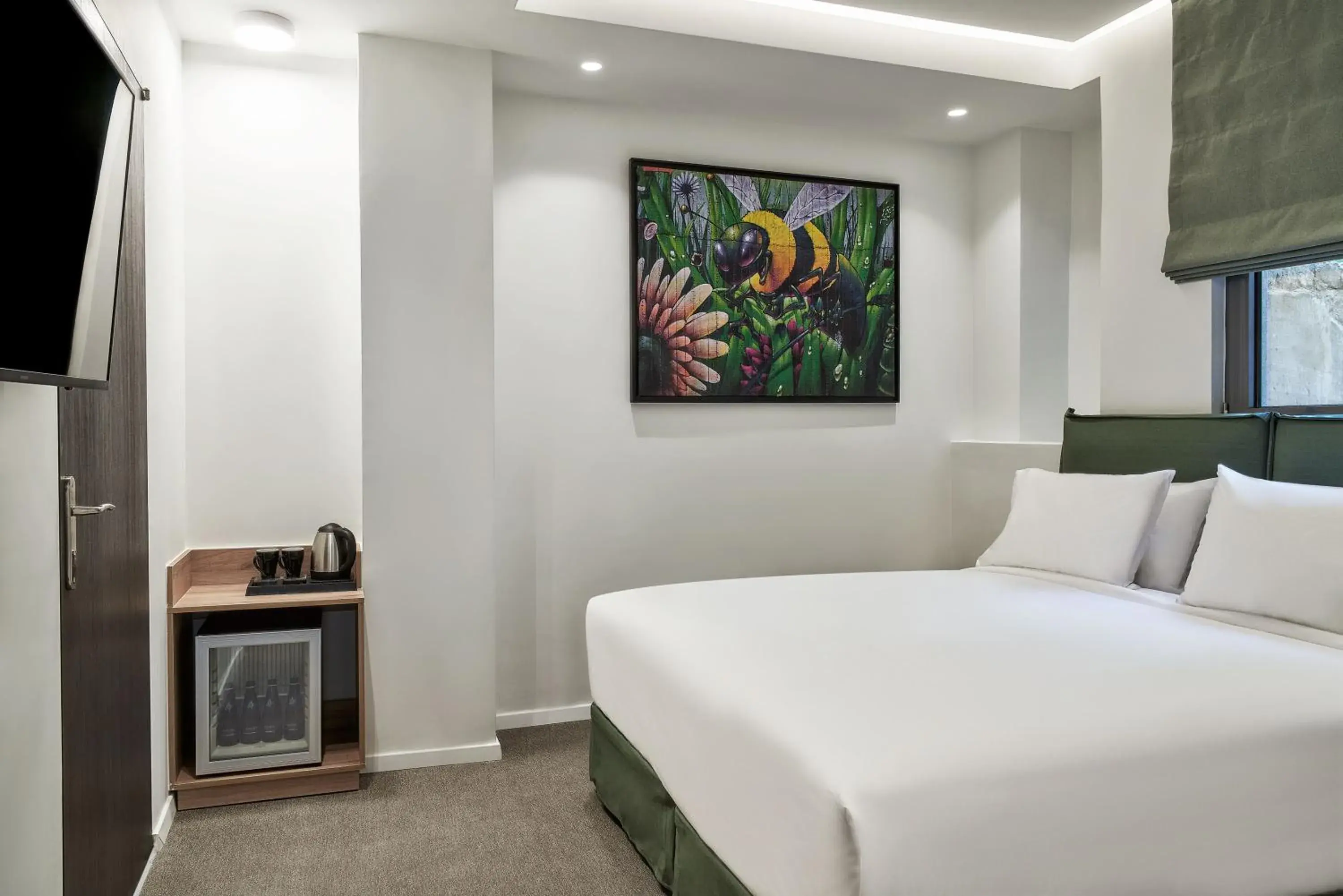 Bed in NLH KERAMEIKOS - Neighborhood Lifestyle Hotels Bed in NLH KERAMEIKOS - Neighborhood Lifestyle Hotels